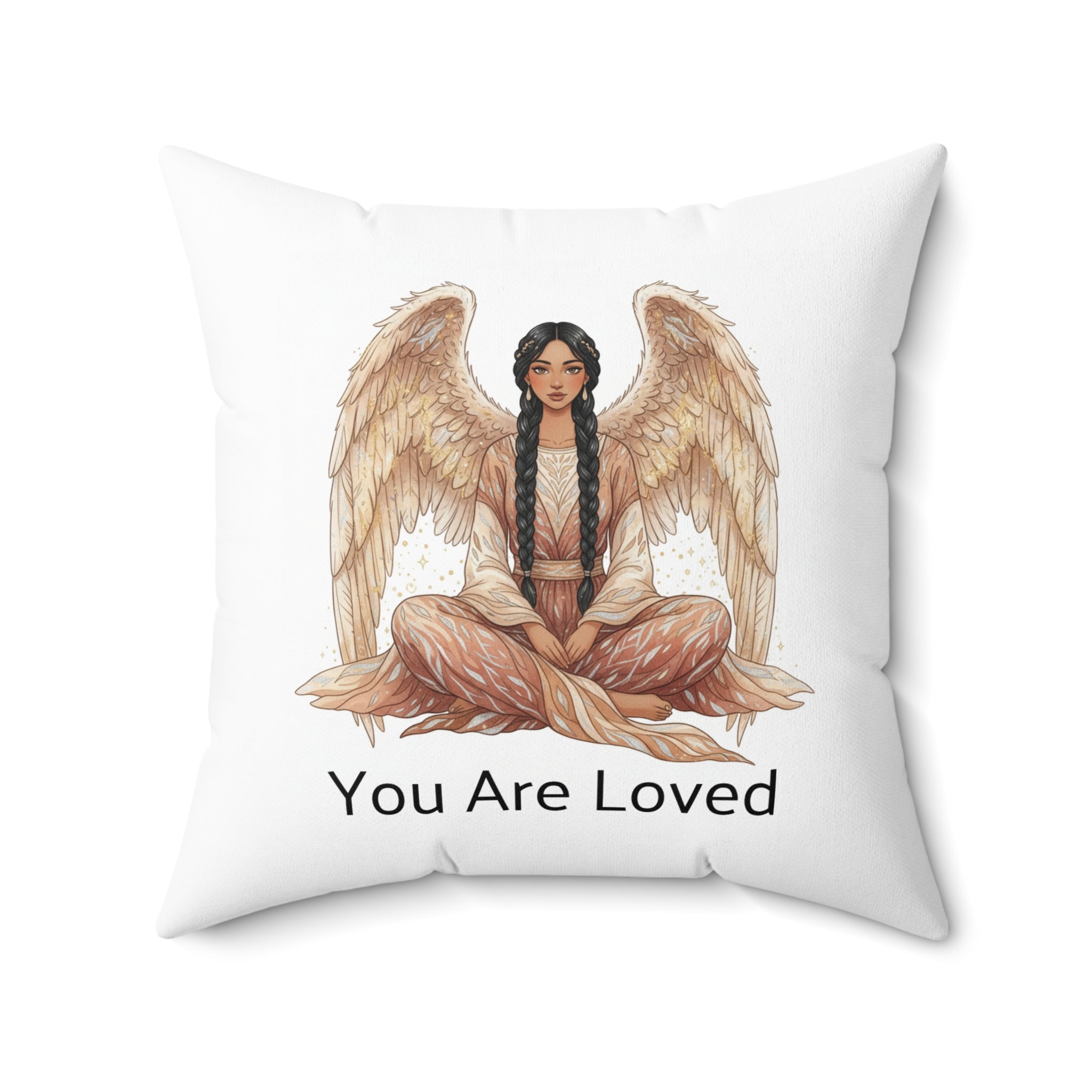 Angel  Pillow — 'Safe and Protected' / 'You Are Loved'