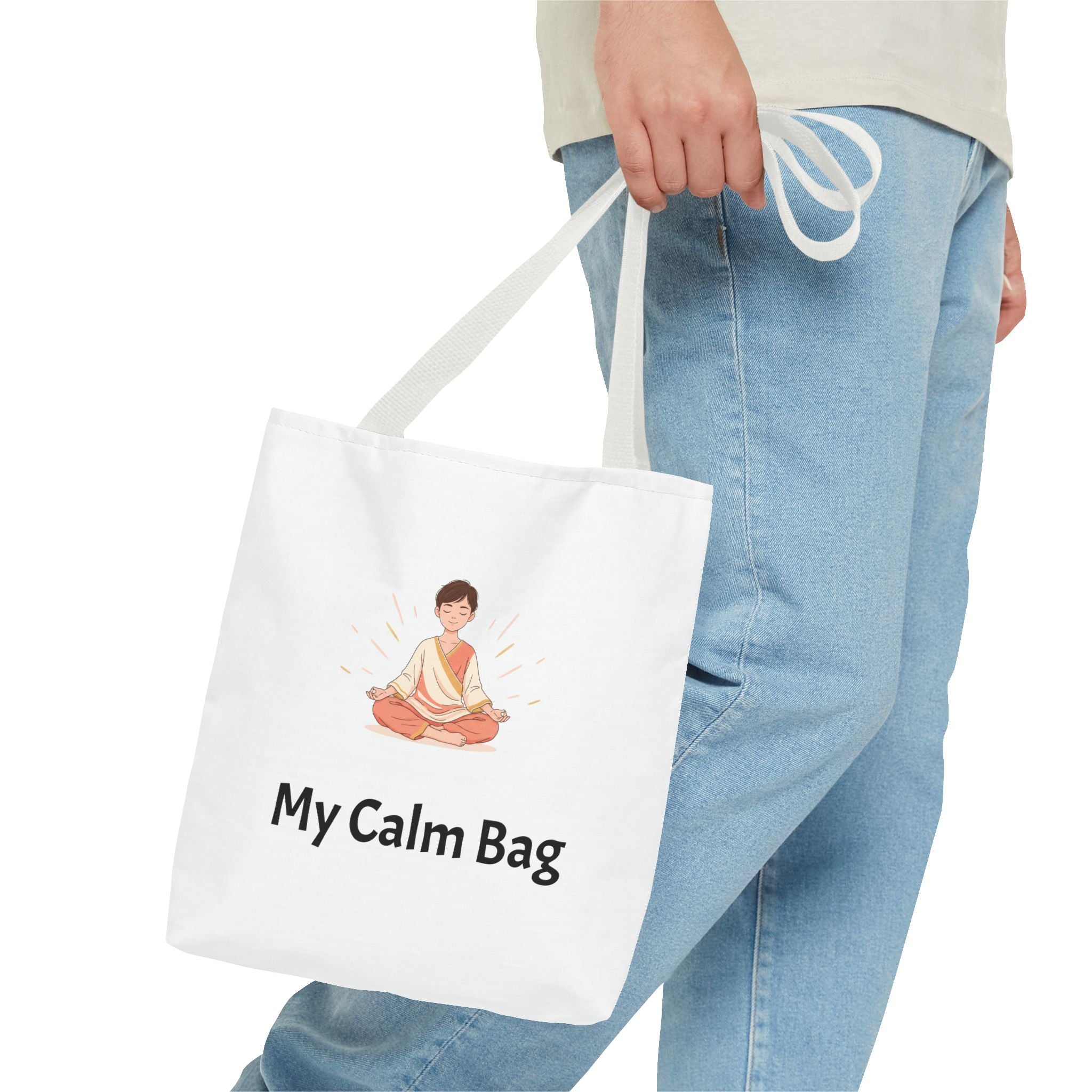Calm Tote Bag — “My Calm Bag” Meditation & Everyday Tote