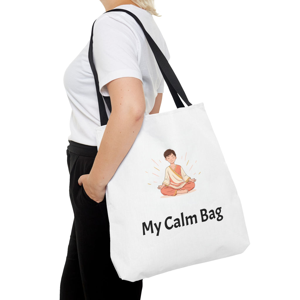 Calm Tote Bag — “My Calm Bag” Meditation & Everyday Tote