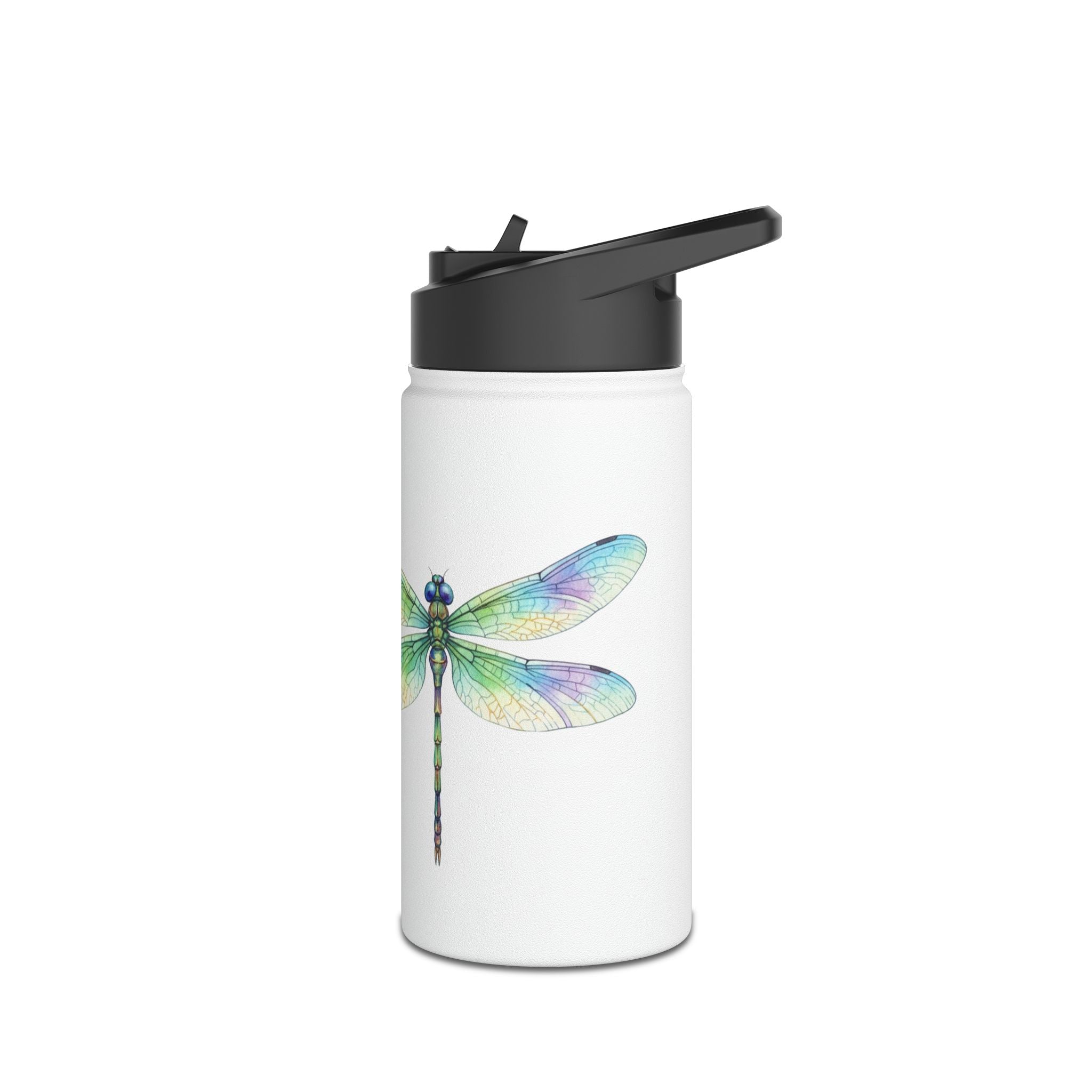 "DRINK To Feel CALM" — Dragonfly Stainless Steel Water Bottle