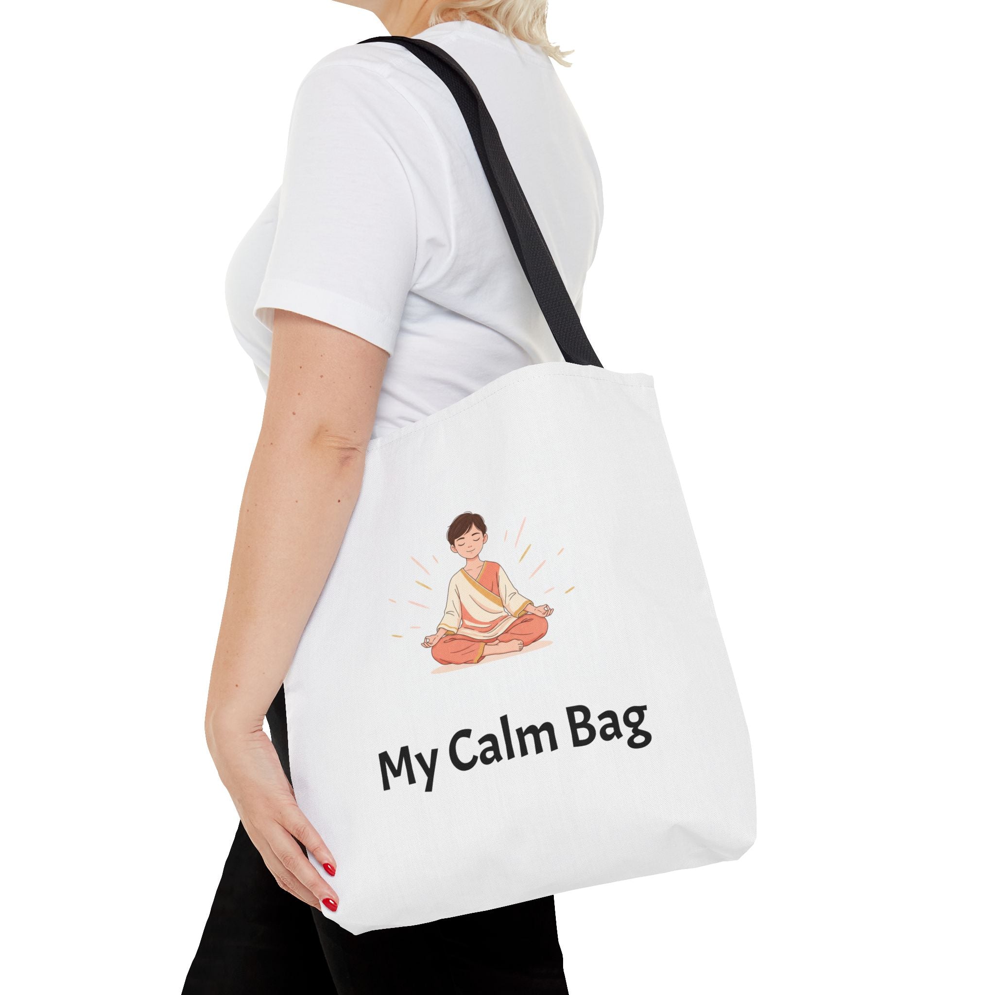 Calm Tote Bag — “My Calm Bag” Meditation & Everyday Tote
