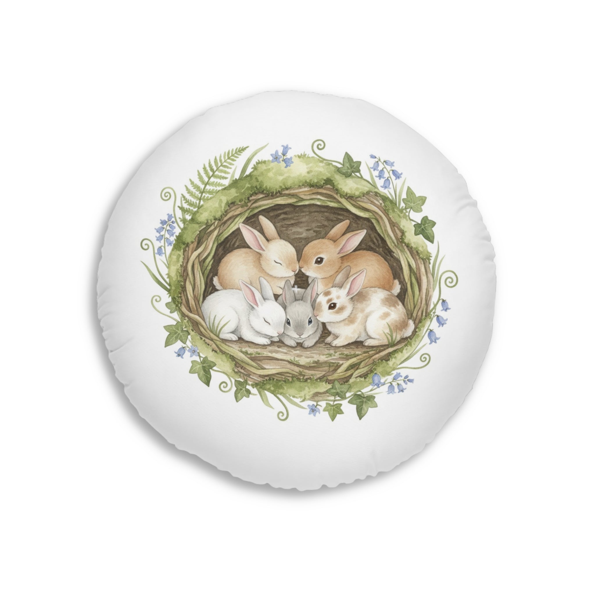 Kittens & Bunnies Calm Corner Floor Cushion