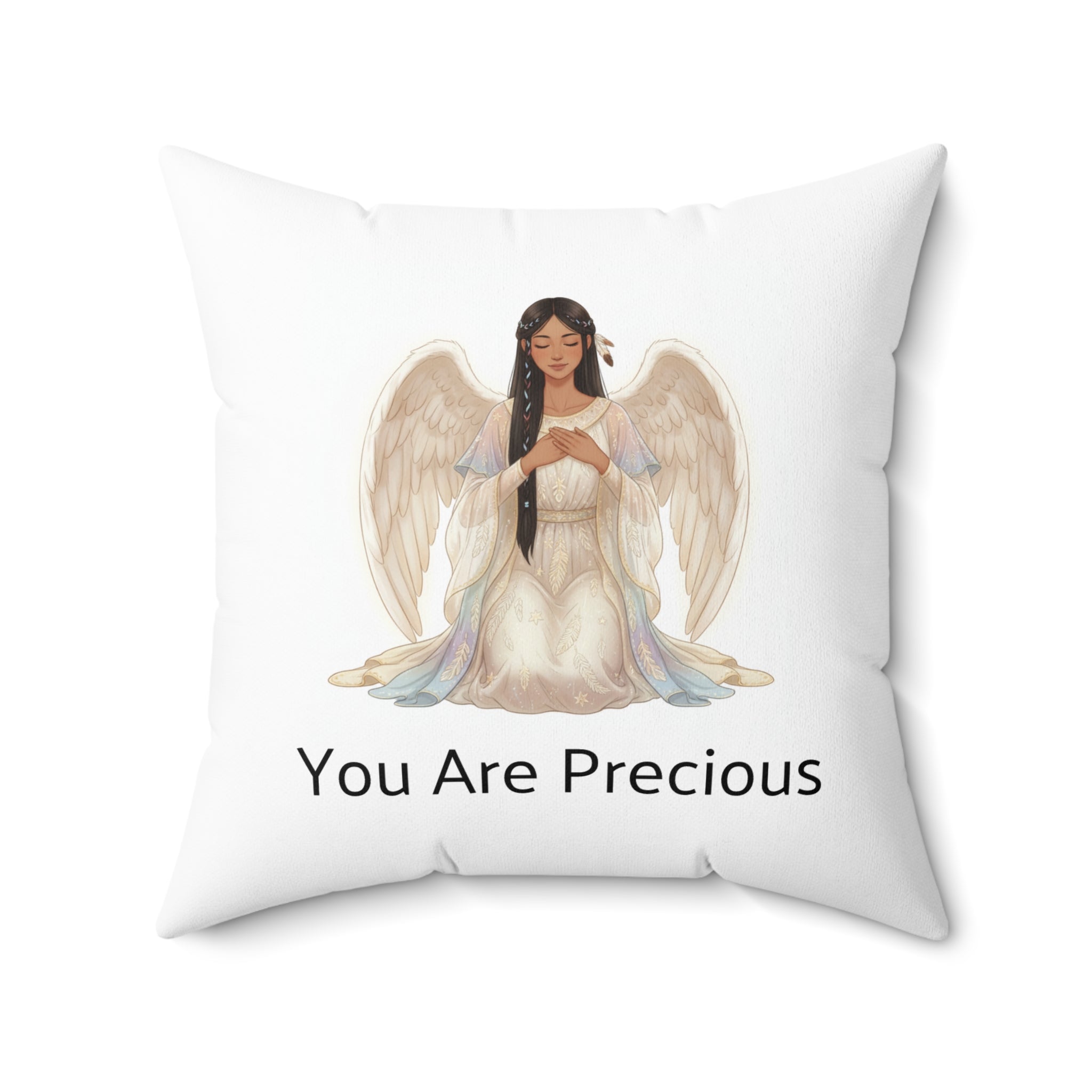 Angel Pillow — "You Are Precious" / "You Are Heard" Calm Corner Pillow