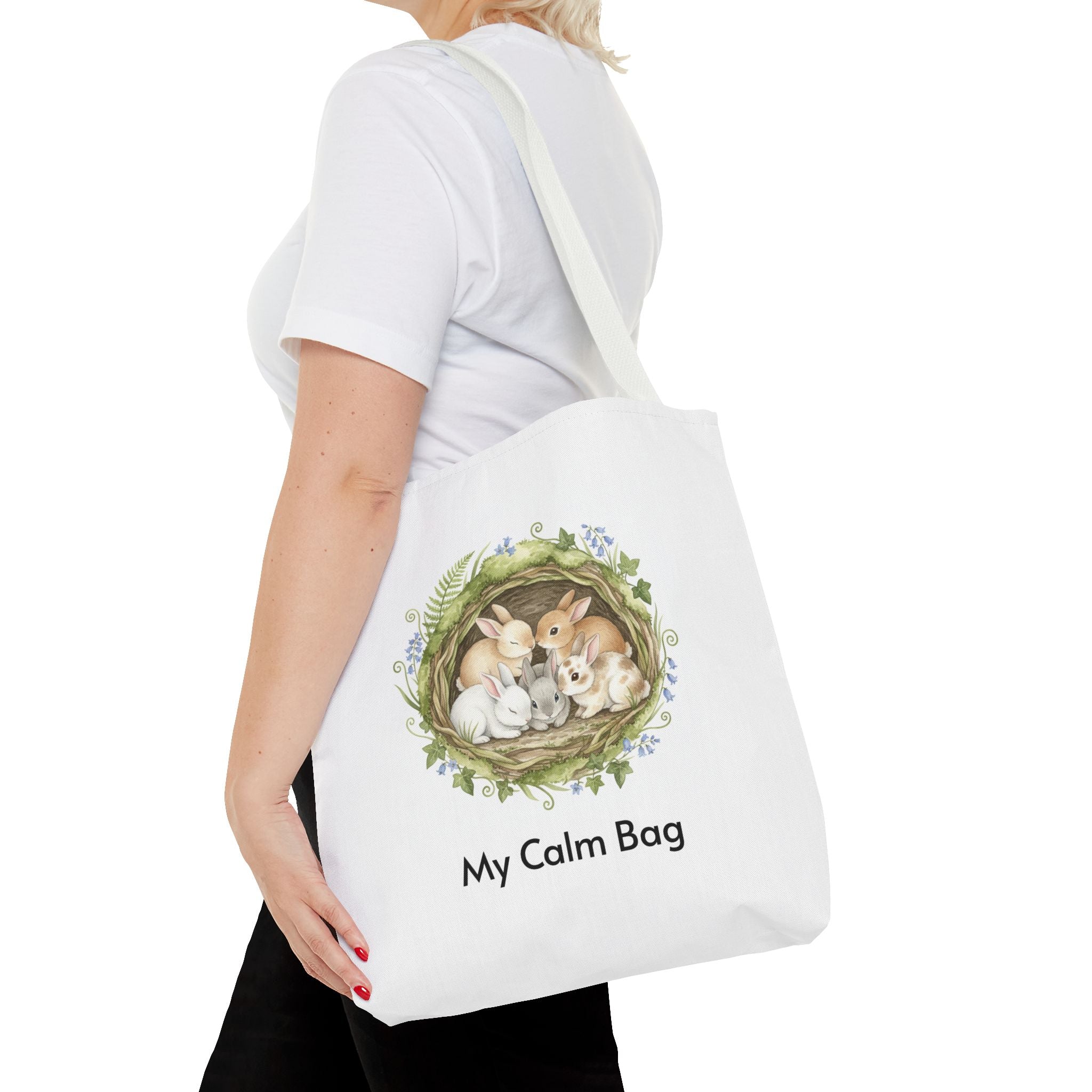 “My Calm Bag” - Bunnies & Kittens Tote