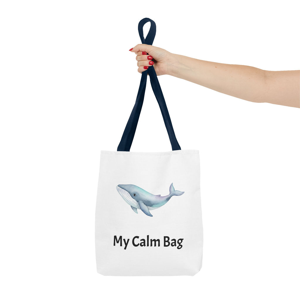 “My Calm Bag” Whale & Turtle Everyday Tote