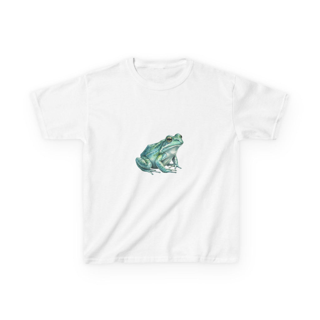 Kids Frog T-Shirt — Cute Green Frog Graphic Tee for Children