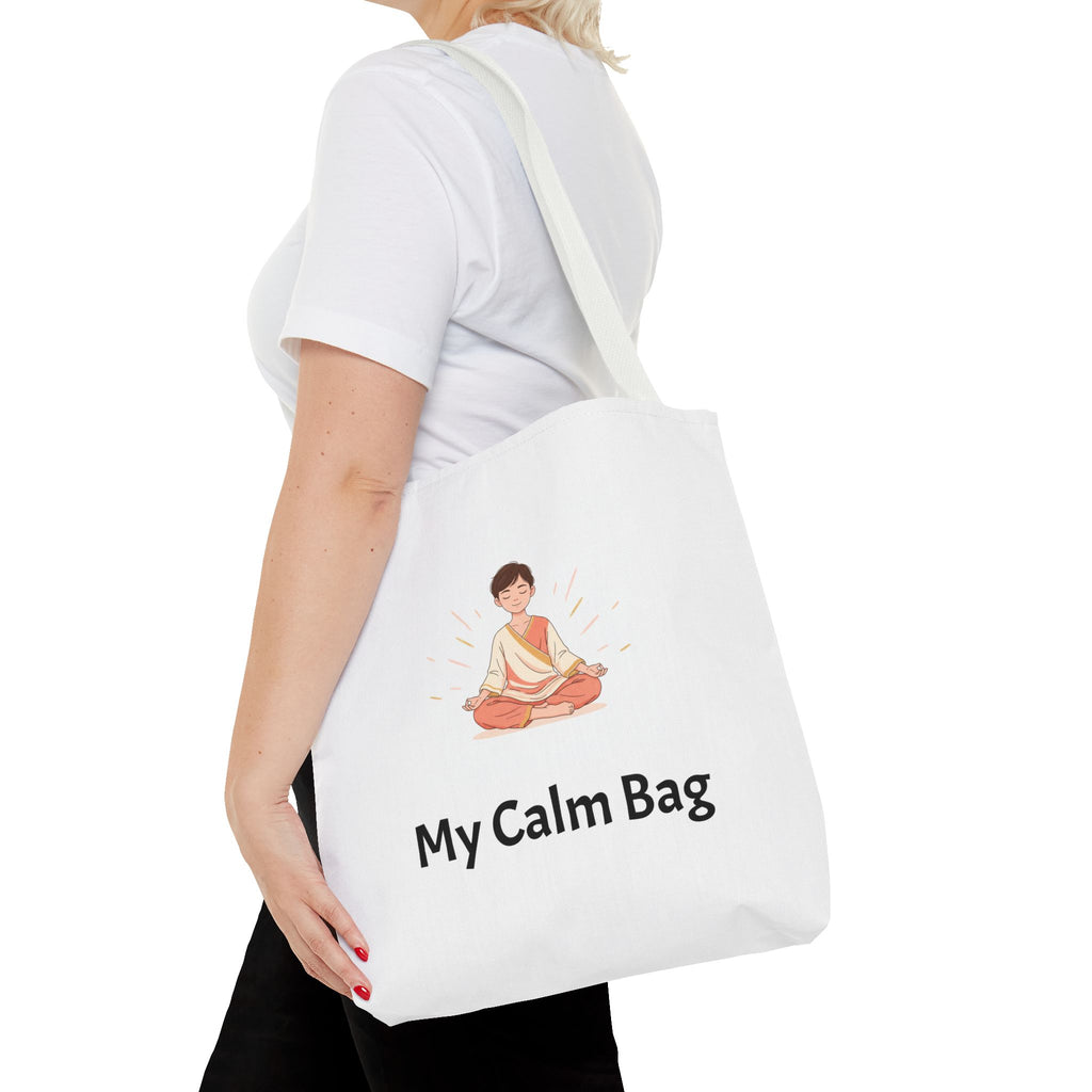 Calm Tote Bag — “My Calm Bag” Meditation & Everyday Tote