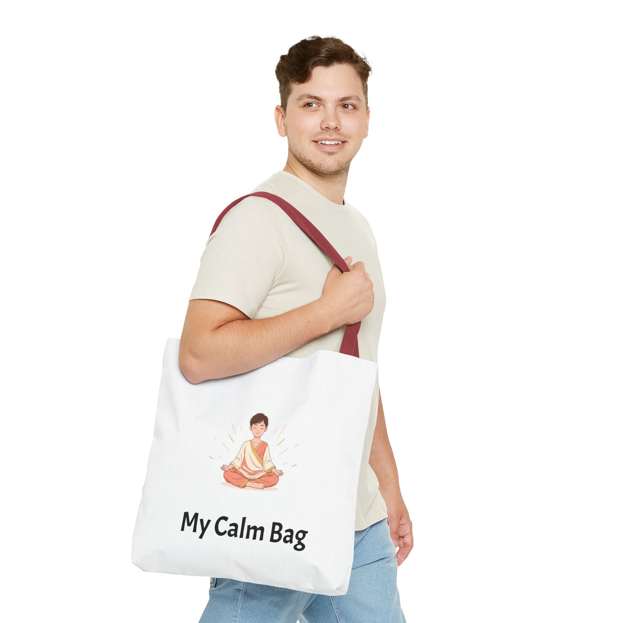Calm Tote Bag — “My Calm Bag” Meditation & Everyday Tote