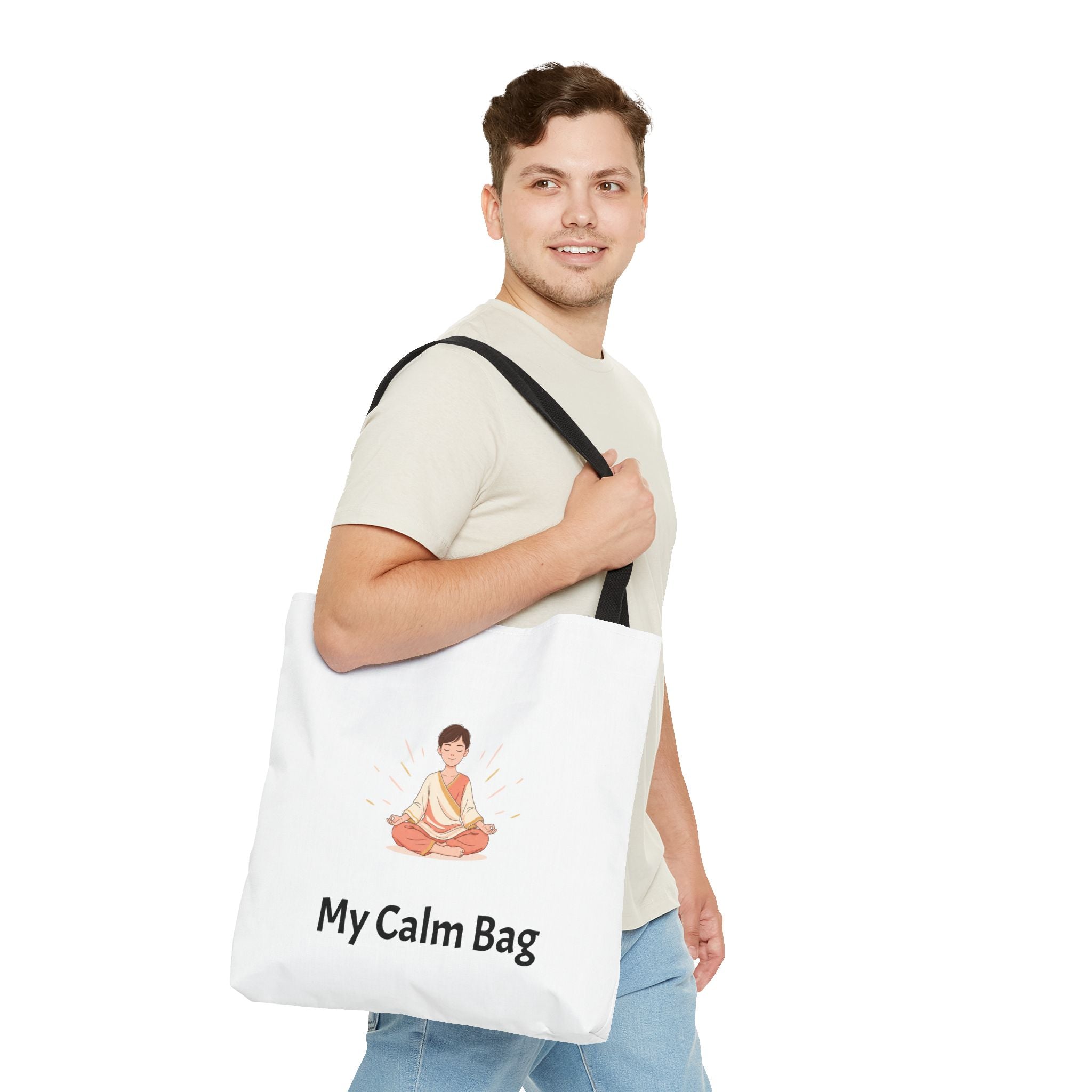 Calm Tote Bag — “My Calm Bag” Meditation & Everyday Tote