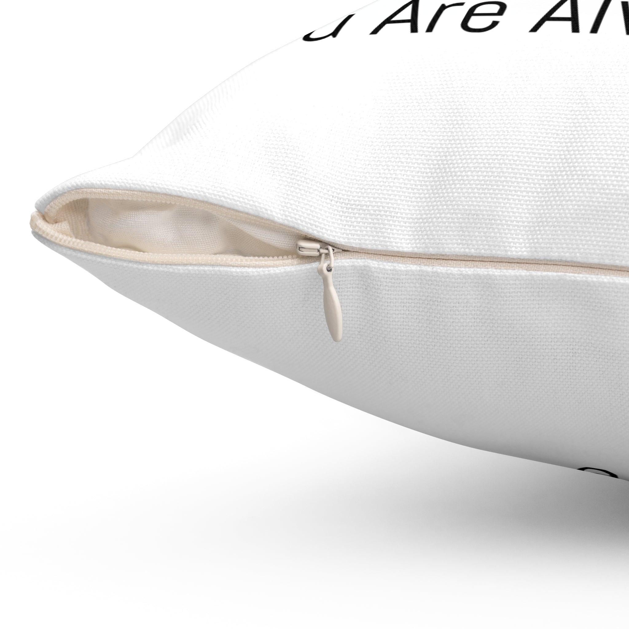 Inspirational Angel Pillow — "You Are Always Loved / You Are Seen" Decorative Throw Pillow
