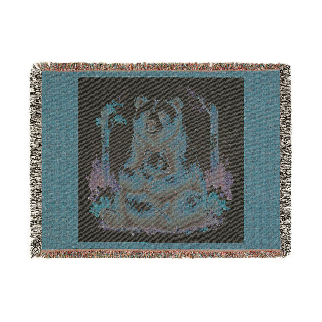 Woven Mama Bear Blanket