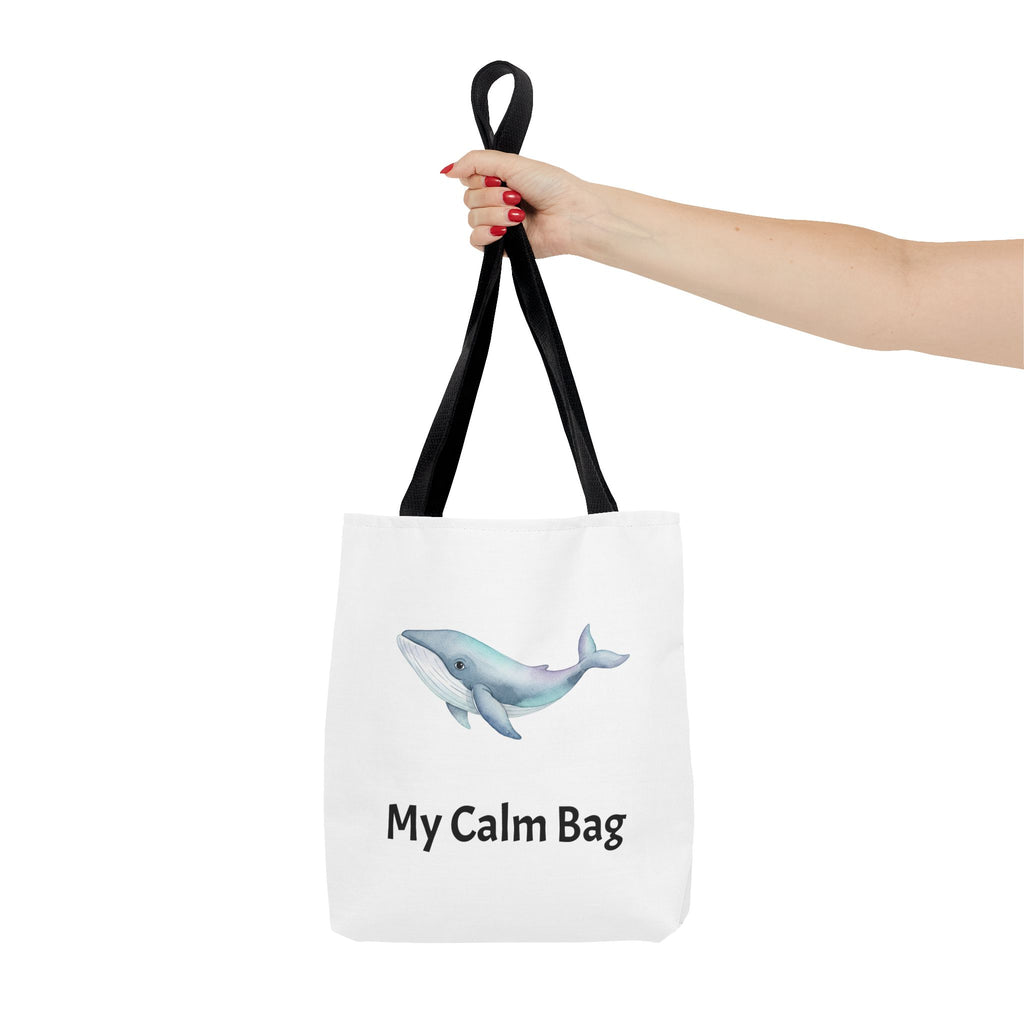 “My Calm Bag” Whale & Turtle Everyday Tote