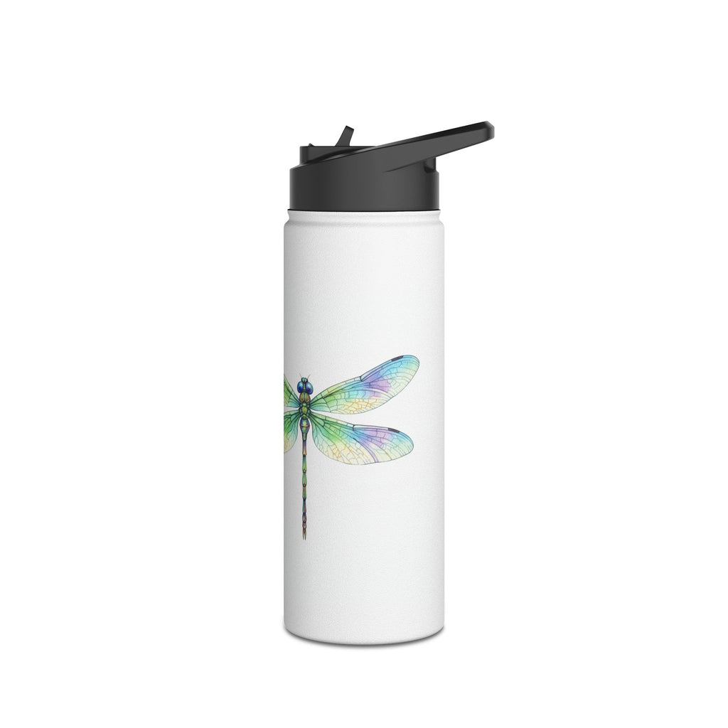 "DRINK To Feel CALM" — Dragonfly Stainless Steel Water Bottle