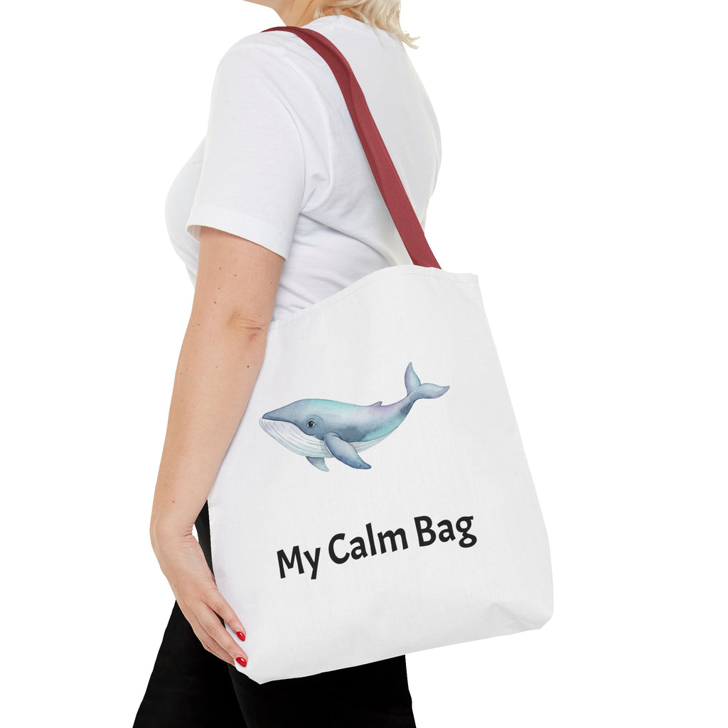 “My Calm Bag” Whale & Turtle Everyday Tote