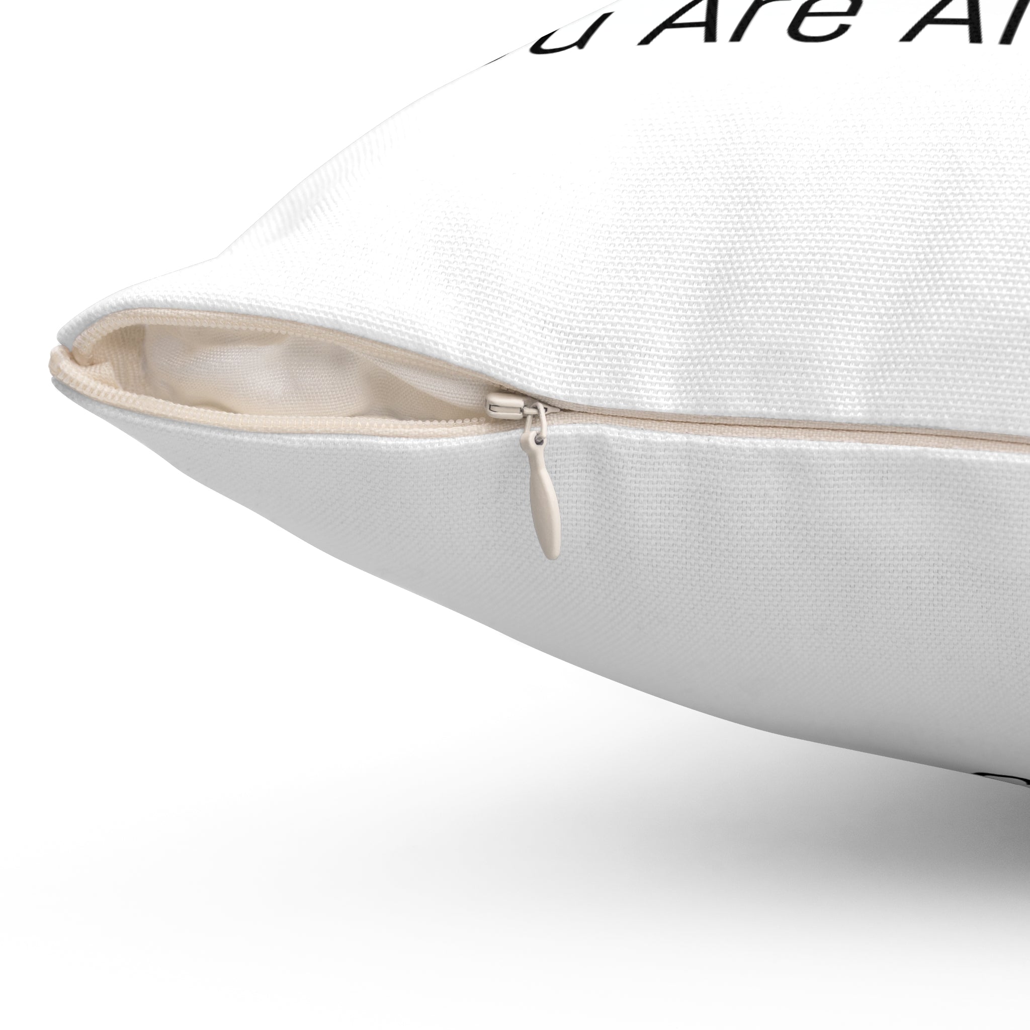 Inspirational Angel Pillow — "You Are Always Loved / You Are Seen" Decorative Throw Pillow