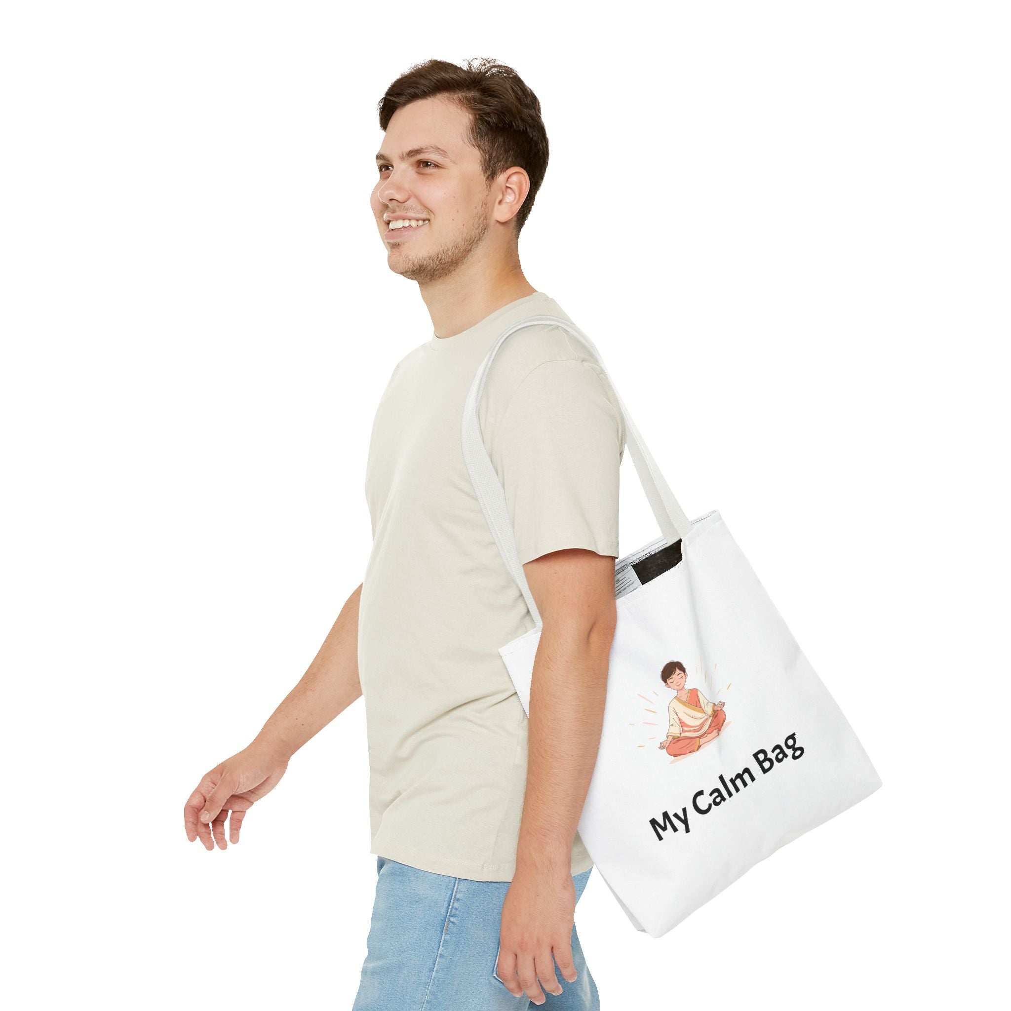 Calm Tote Bag — “My Calm Bag” Meditation & Everyday Tote