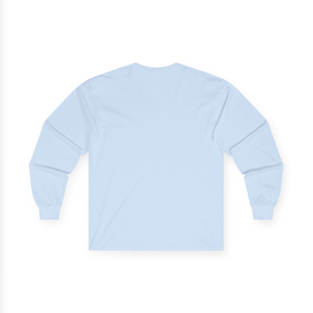 Manatee 'Time to Unwind' Adult Long Sleeve Tee