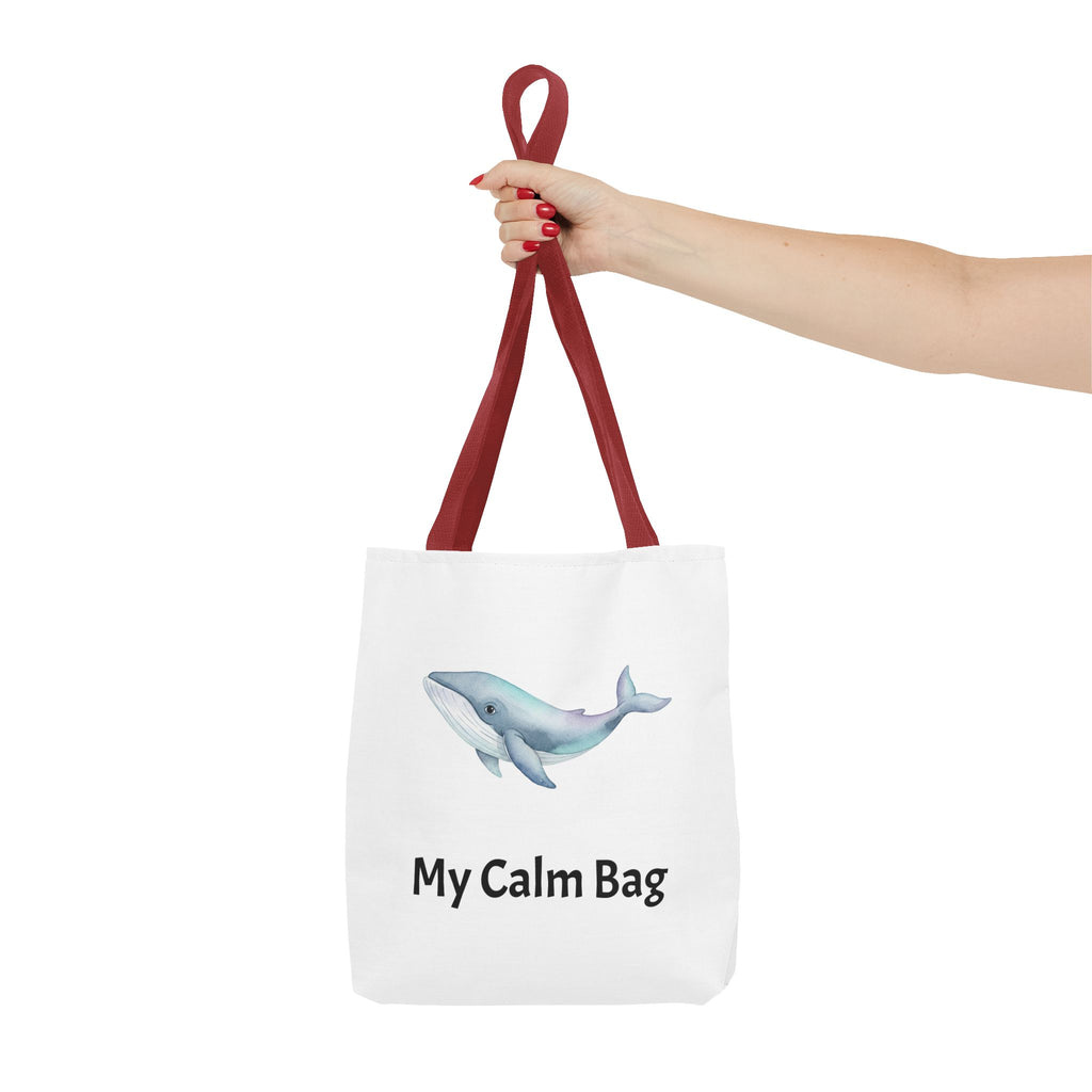 “My Calm Bag” Whale & Turtle Everyday Tote