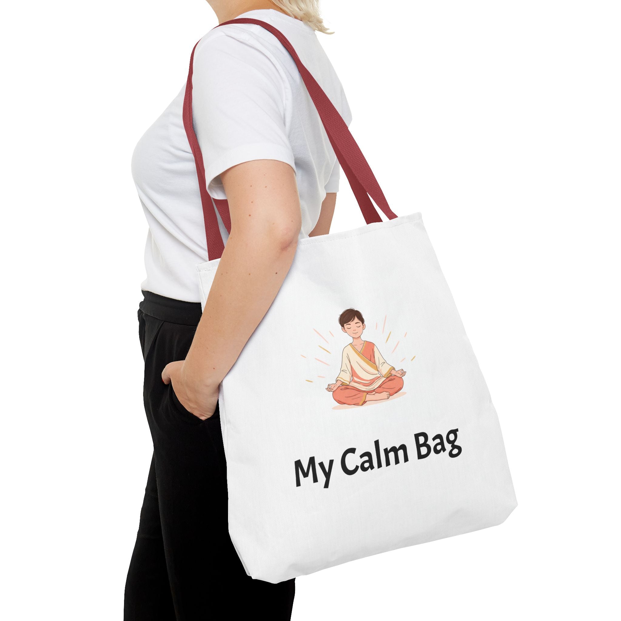 Calm Tote Bag — “My Calm Bag” Meditation & Everyday Tote