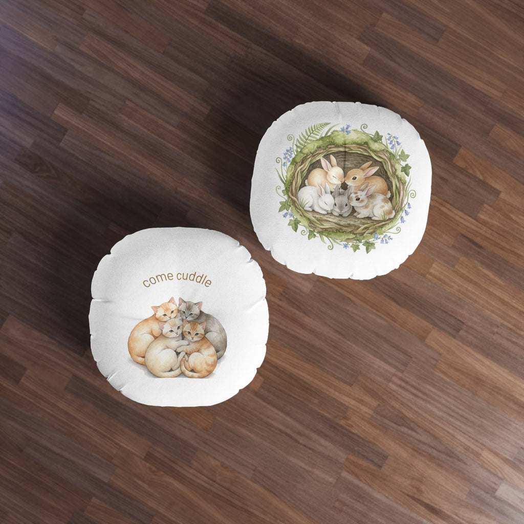 Kittens & Bunnies Calm Corner Floor Cushion