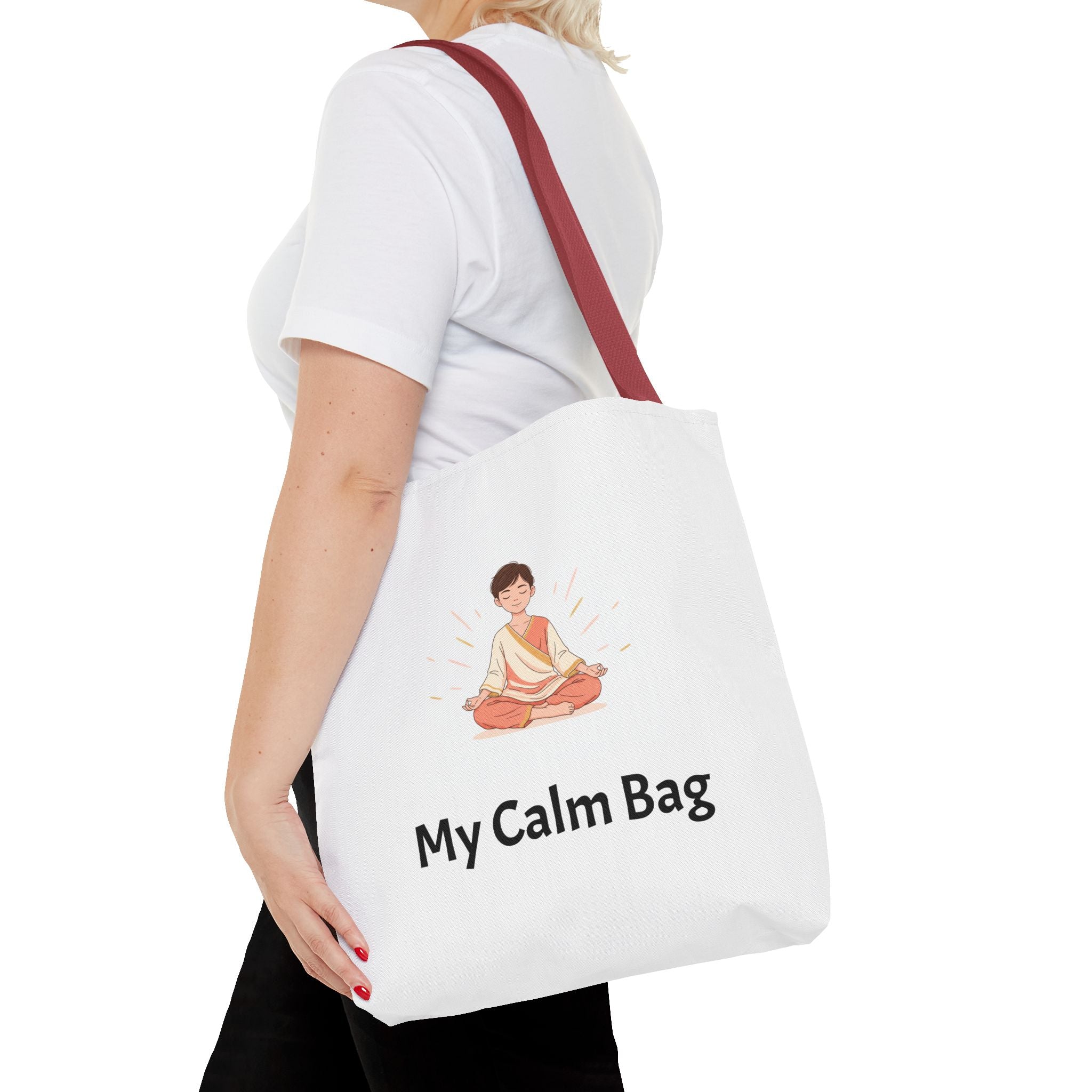 Calm Tote Bag — “My Calm Bag” Meditation & Everyday Tote