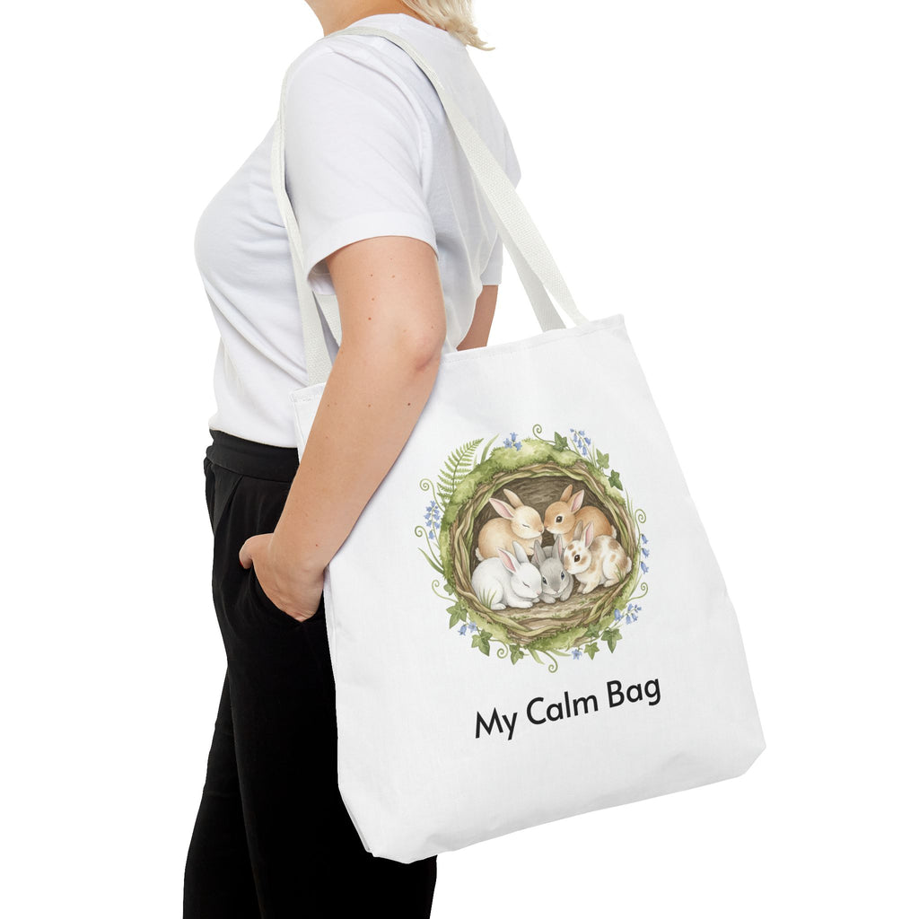 “My Calm Bag” - Bunnies & Kittens Tote