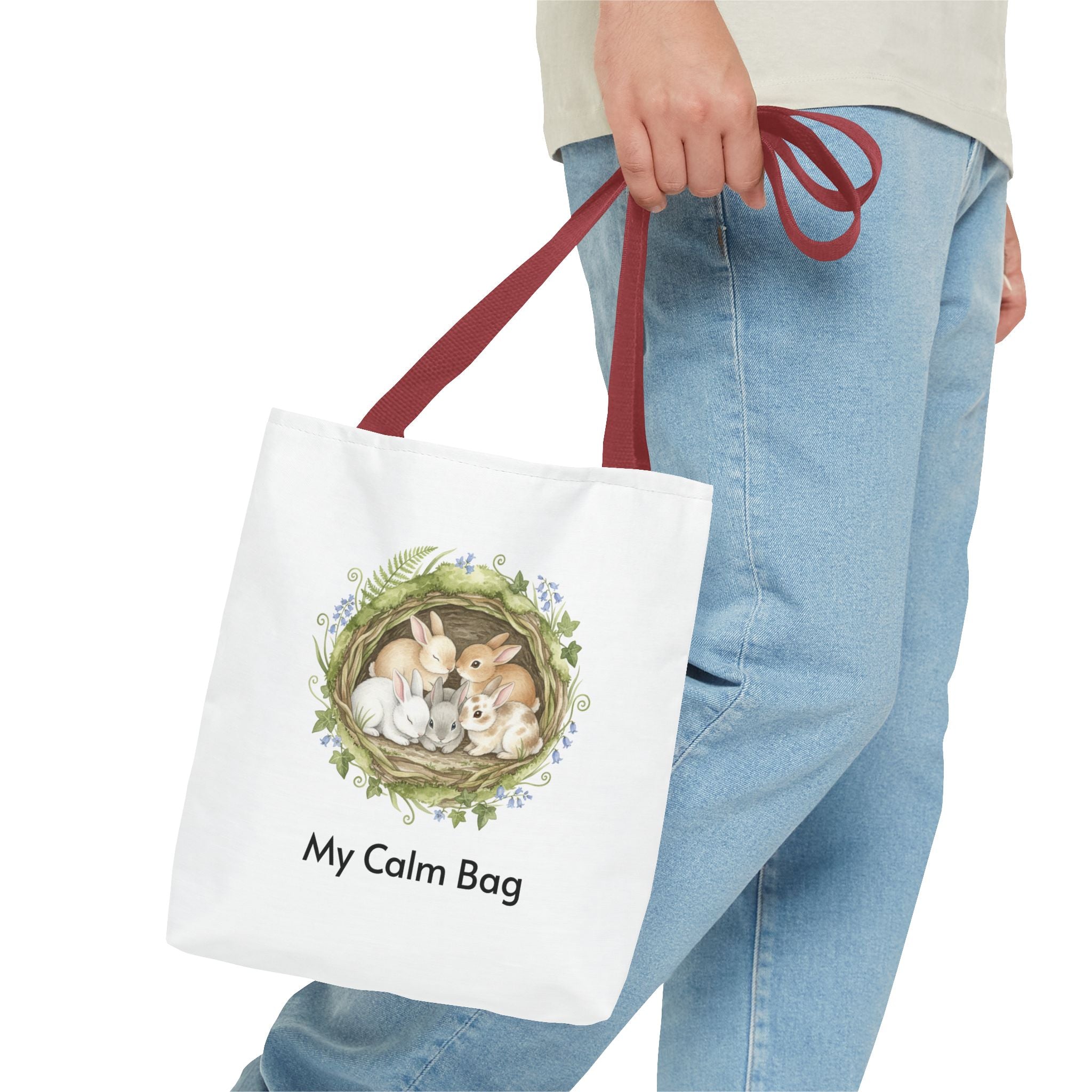 “My Calm Bag” - Bunnies & Kittens Tote