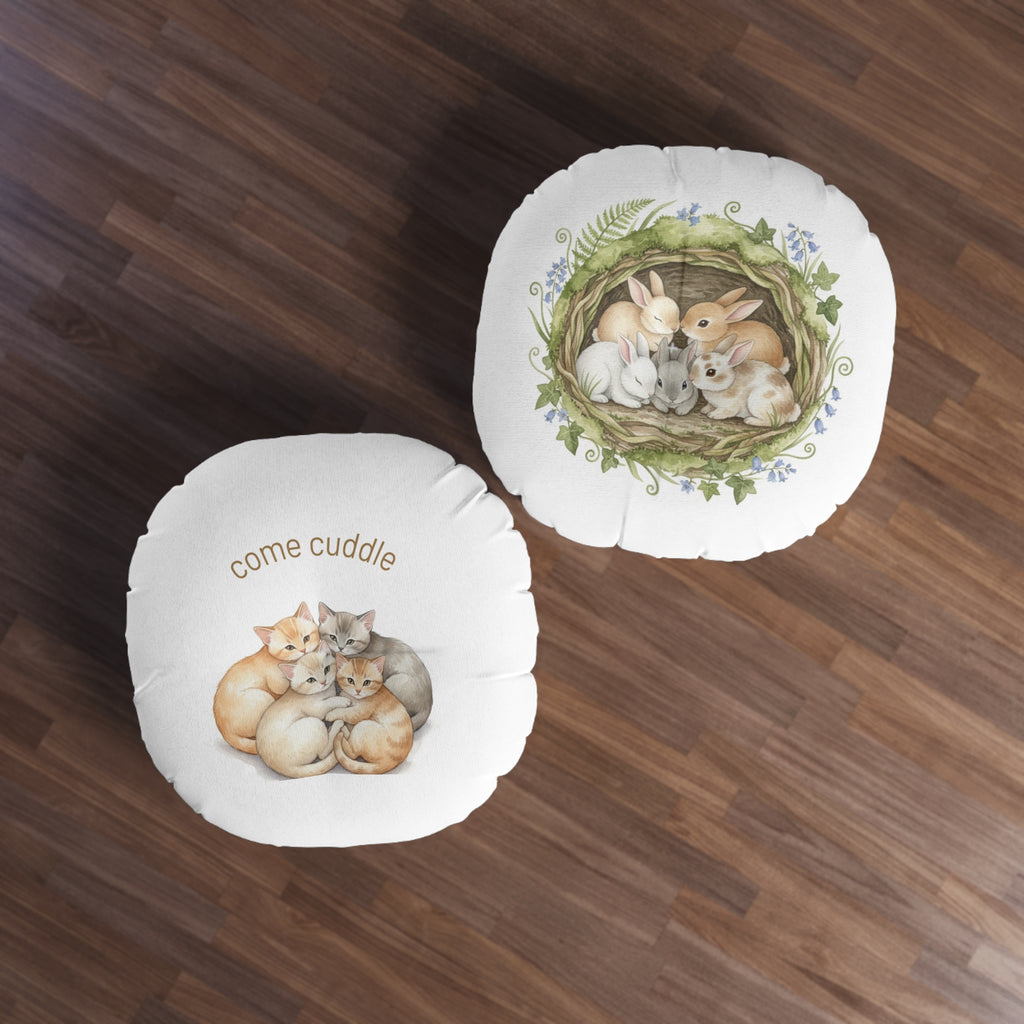 Kittens & Bunnies Calm Corner Floor Cushion