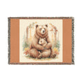 Woven Mama Bear Blanket
