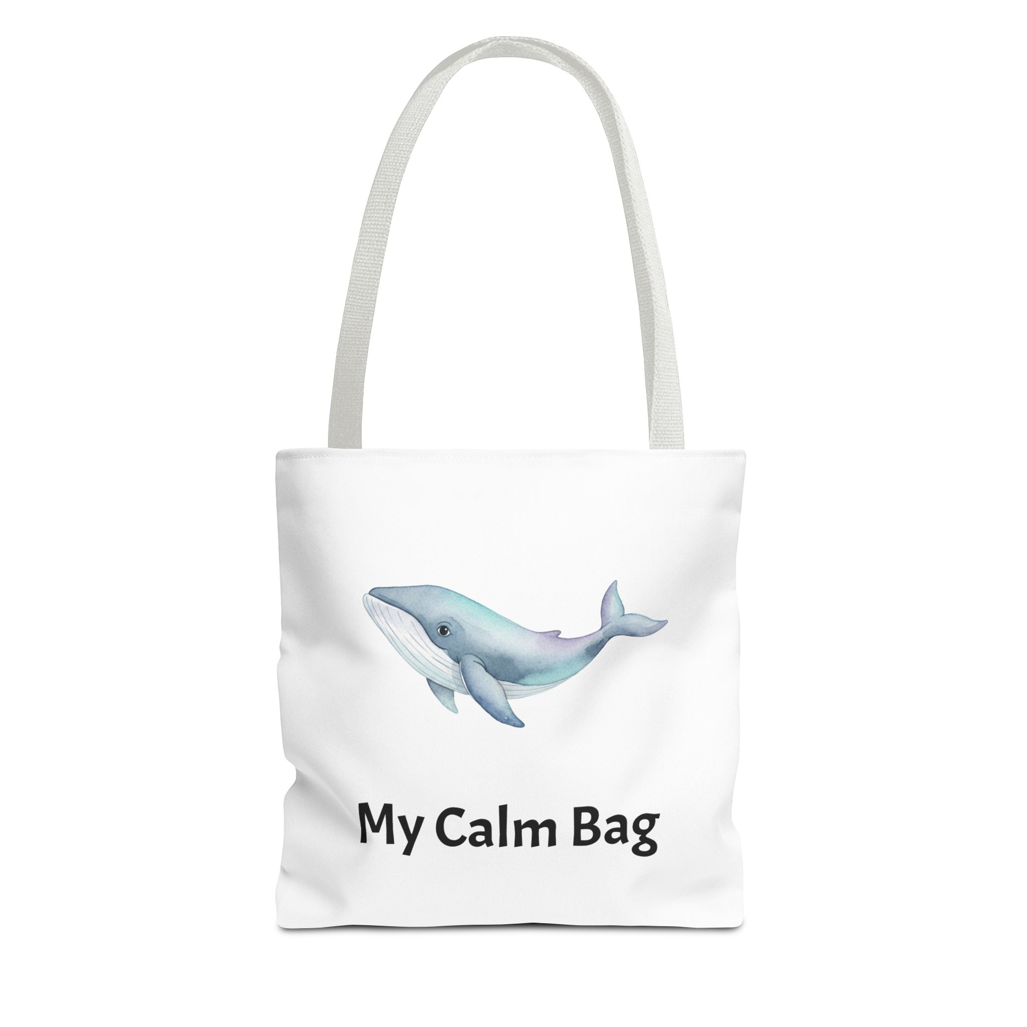 “My Calm Bag” Whale & Turtle Everyday Tote