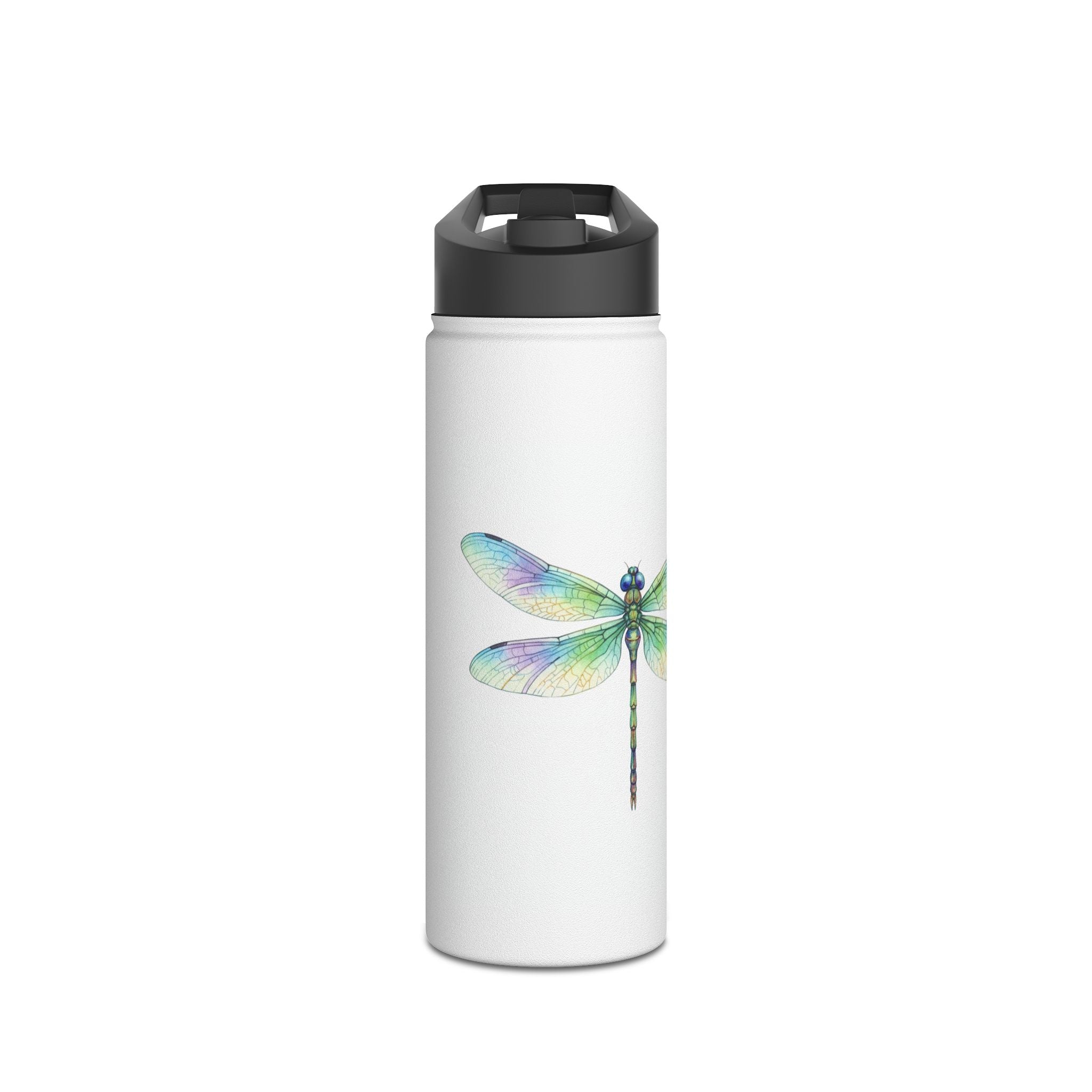 "DRINK To Feel CALM" — Dragonfly Stainless Steel Water Bottle