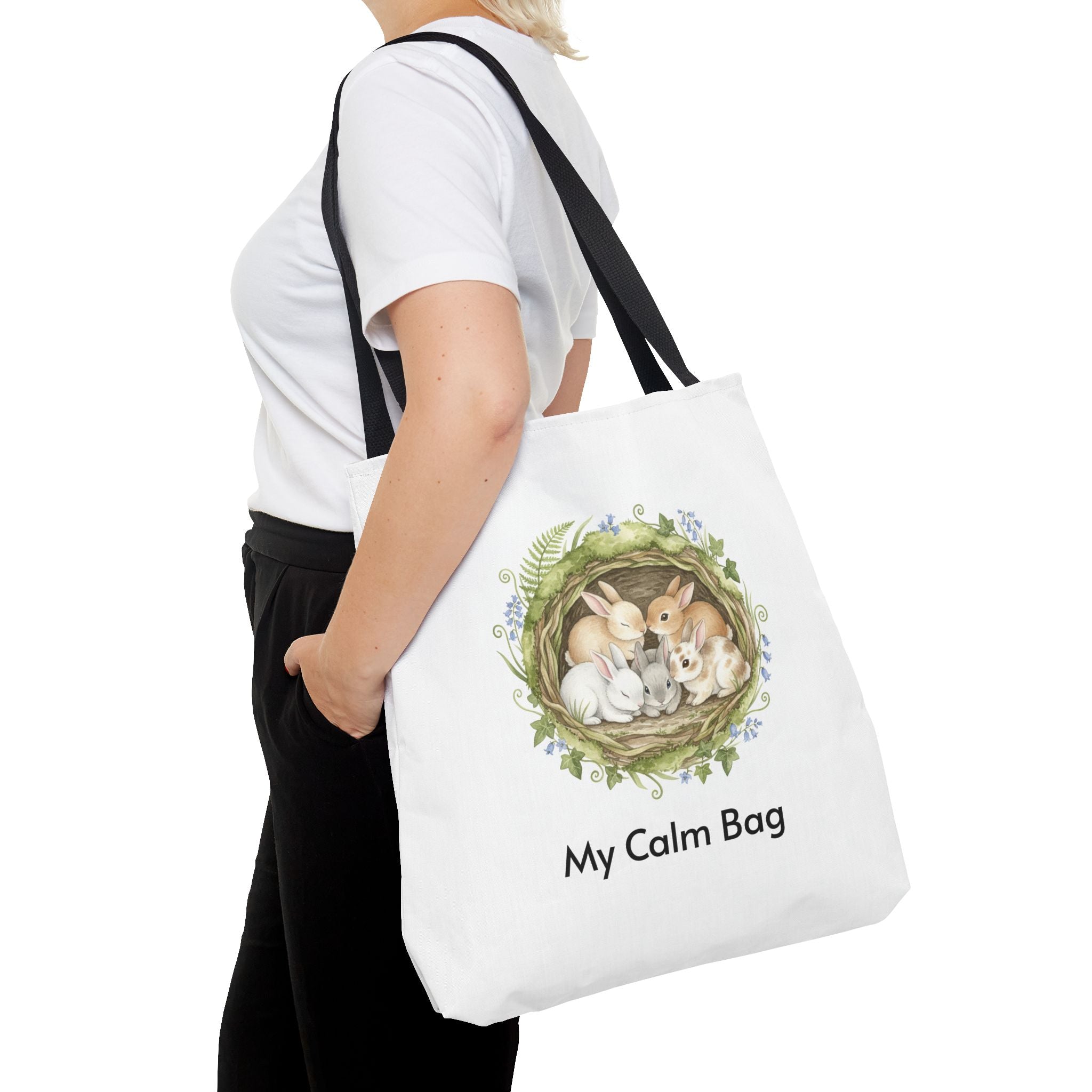 “My Calm Bag” - Bunnies & Kittens Tote