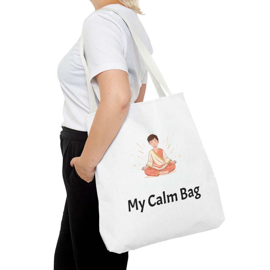 Calm Tote Bag — “My Calm Bag” Meditation & Everyday Tote
