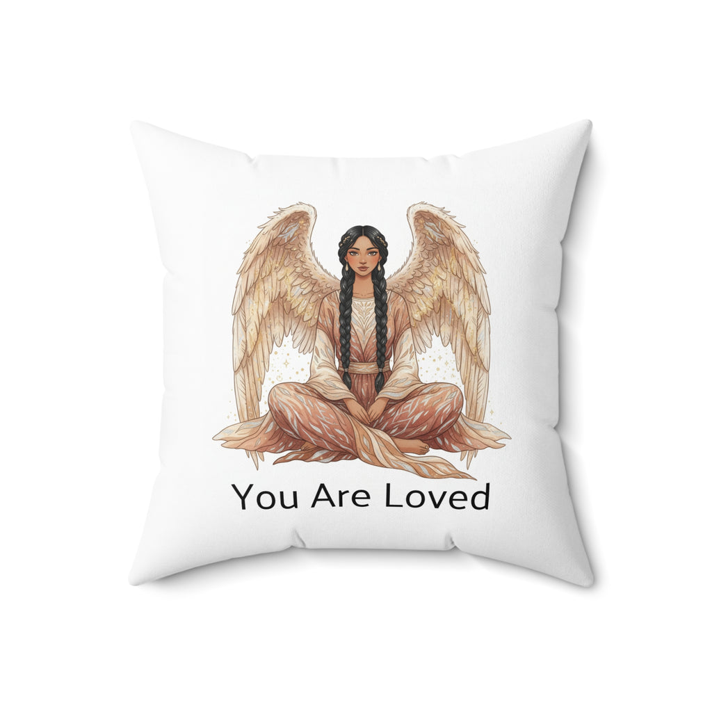 Angel  Pillow — 'Safe and Protected' / 'You Are Loved'