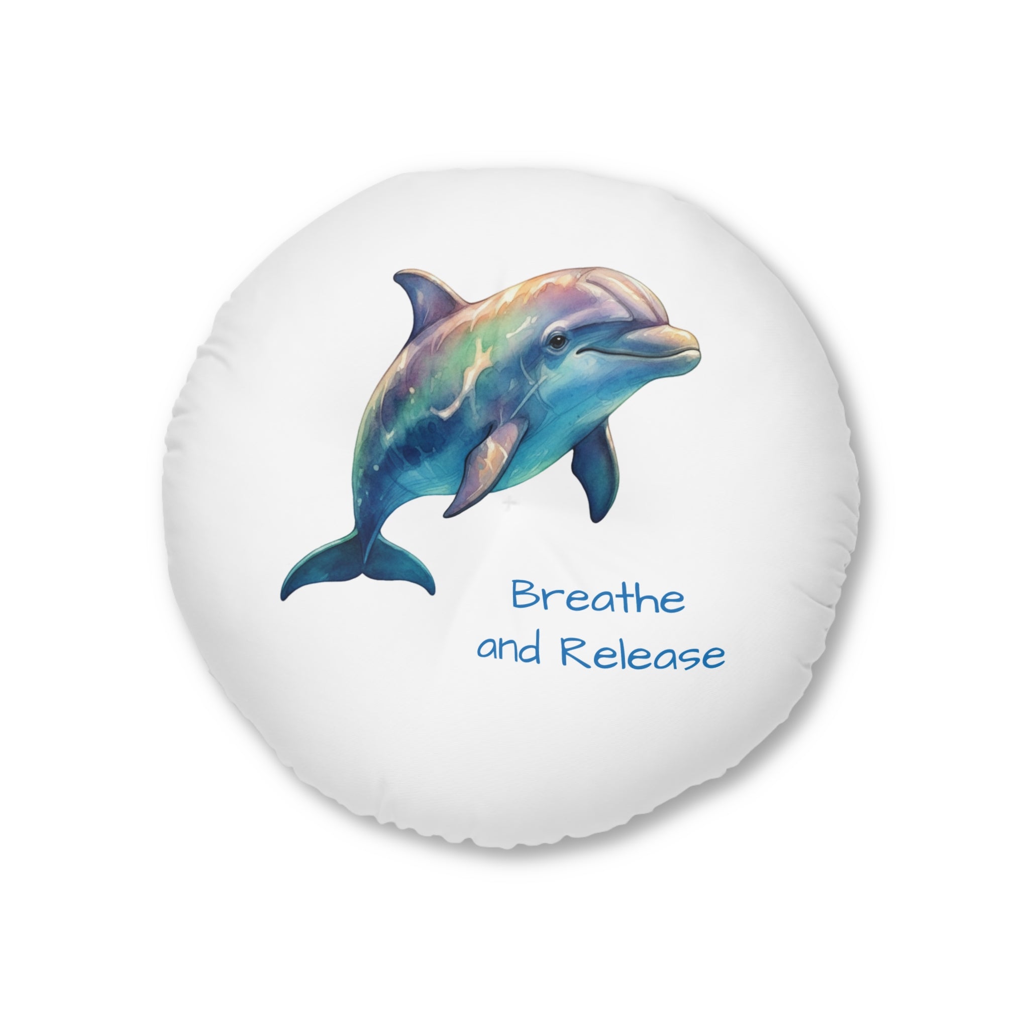 Calming Dolphin & Manatee Floor Pillow