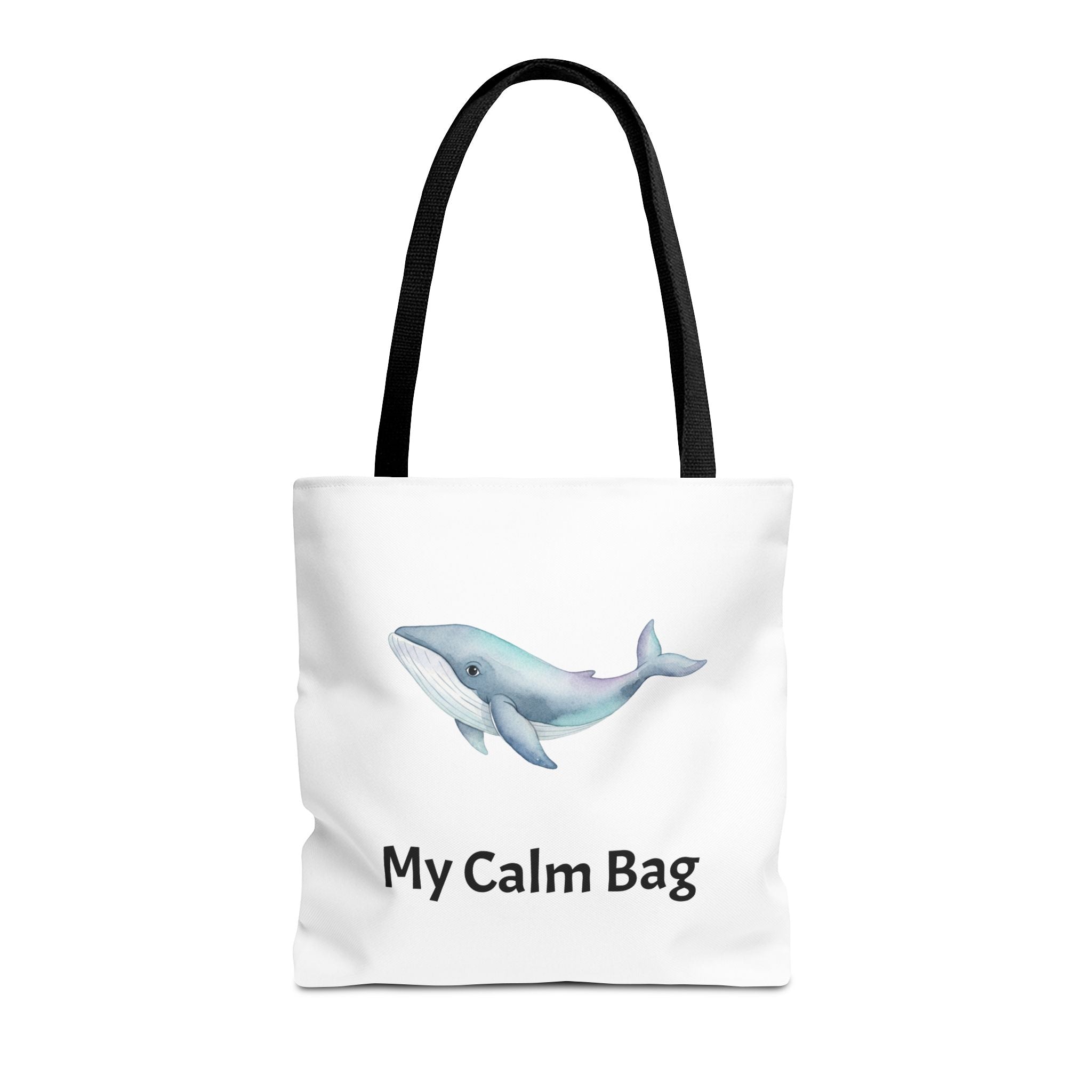 “My Calm Bag” Whale & Turtle Everyday Tote