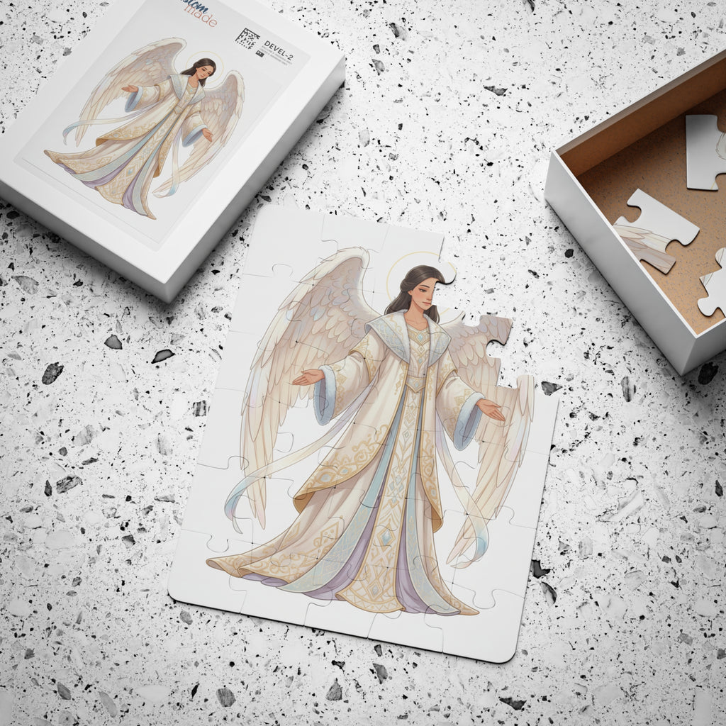 Angel Illustration Kids Puzzle — 30-Piece Angelic Toddler Puzzle
