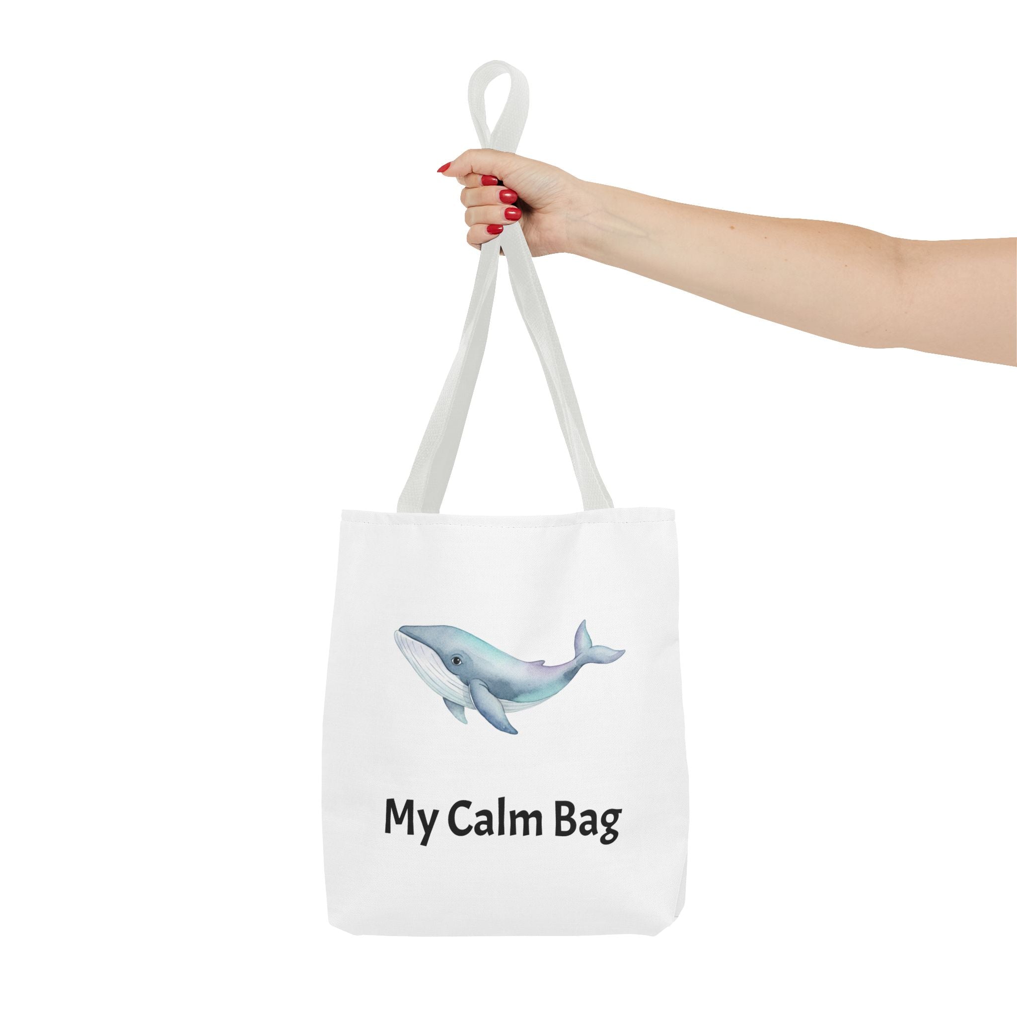 “My Calm Bag” Whale & Turtle Everyday Tote