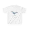 Kids T-Shirt — Calm Whale "Breathe Deeply" Relaxation Tee