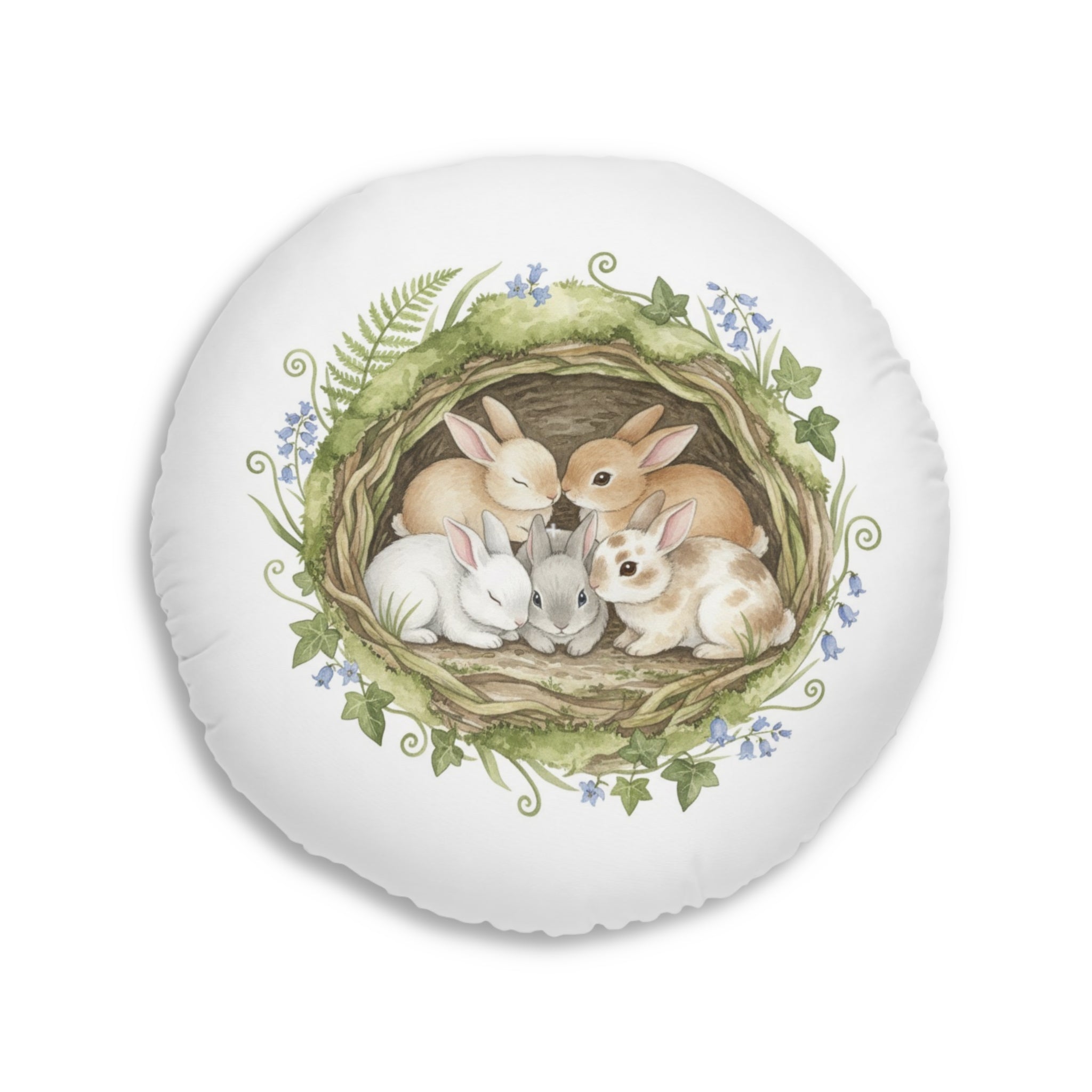 Kittens & Bunnies Calm Corner Floor Cushion