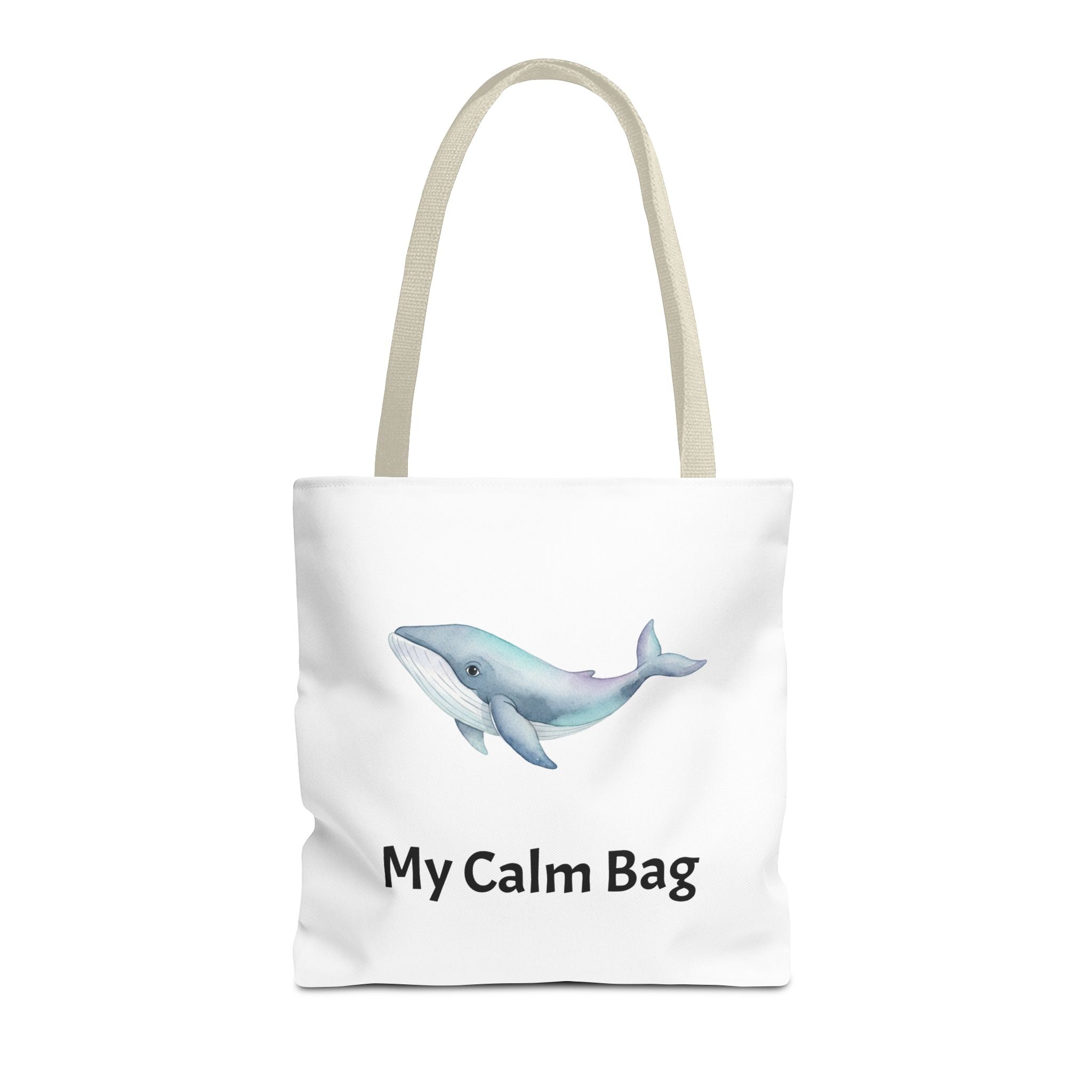 “My Calm Bag” Whale & Turtle Everyday Tote