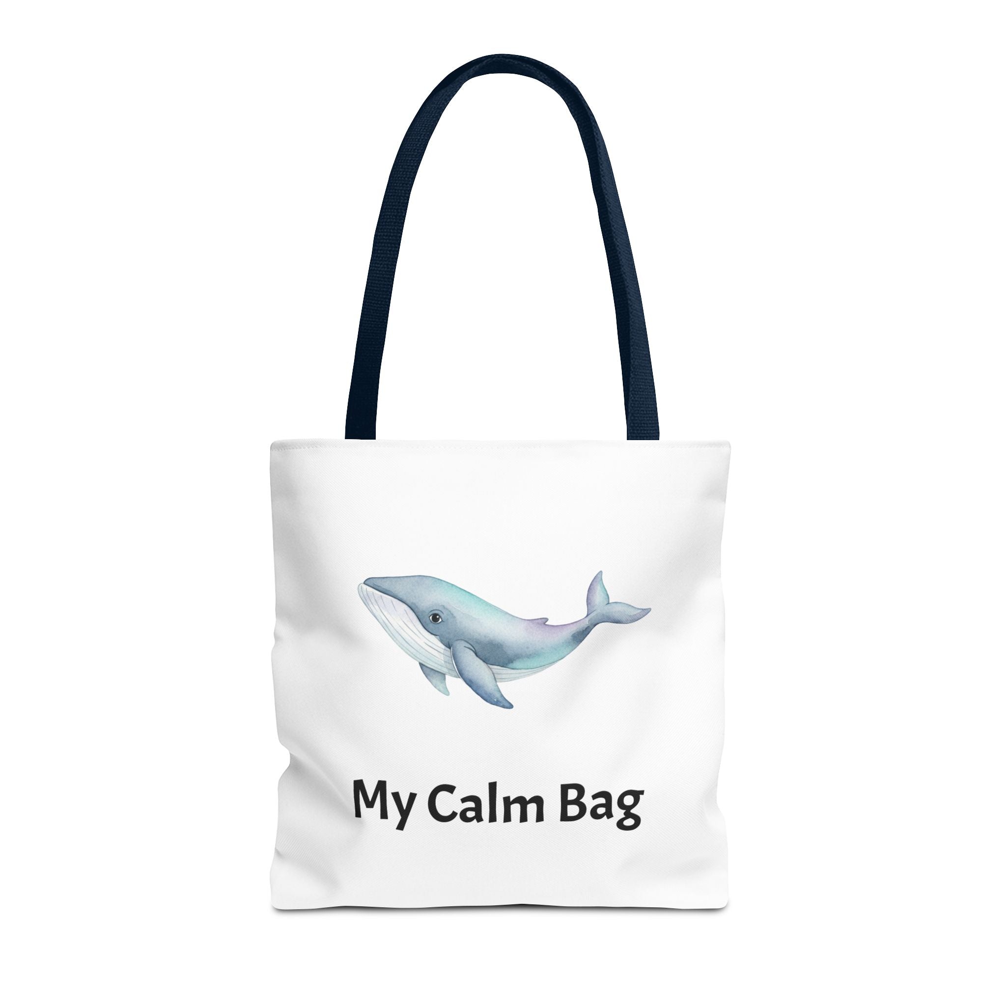 “My Calm Bag” Whale & Turtle Everyday Tote