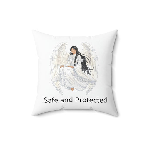 Angel  Pillow — 'Safe and Protected' / 'You Are Loved'