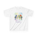 Different Is Beautiful - Watercolor Birds Kids T-Shirt