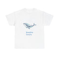 Whale "Breathe Deeply" Tee — Adult T-Shirt