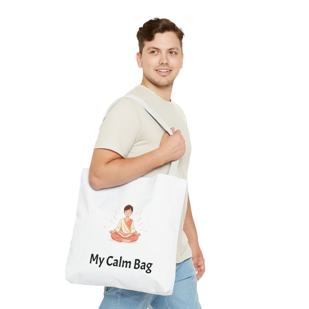 Calm Tote Bag — “My Calm Bag” Meditation & Everyday Tote