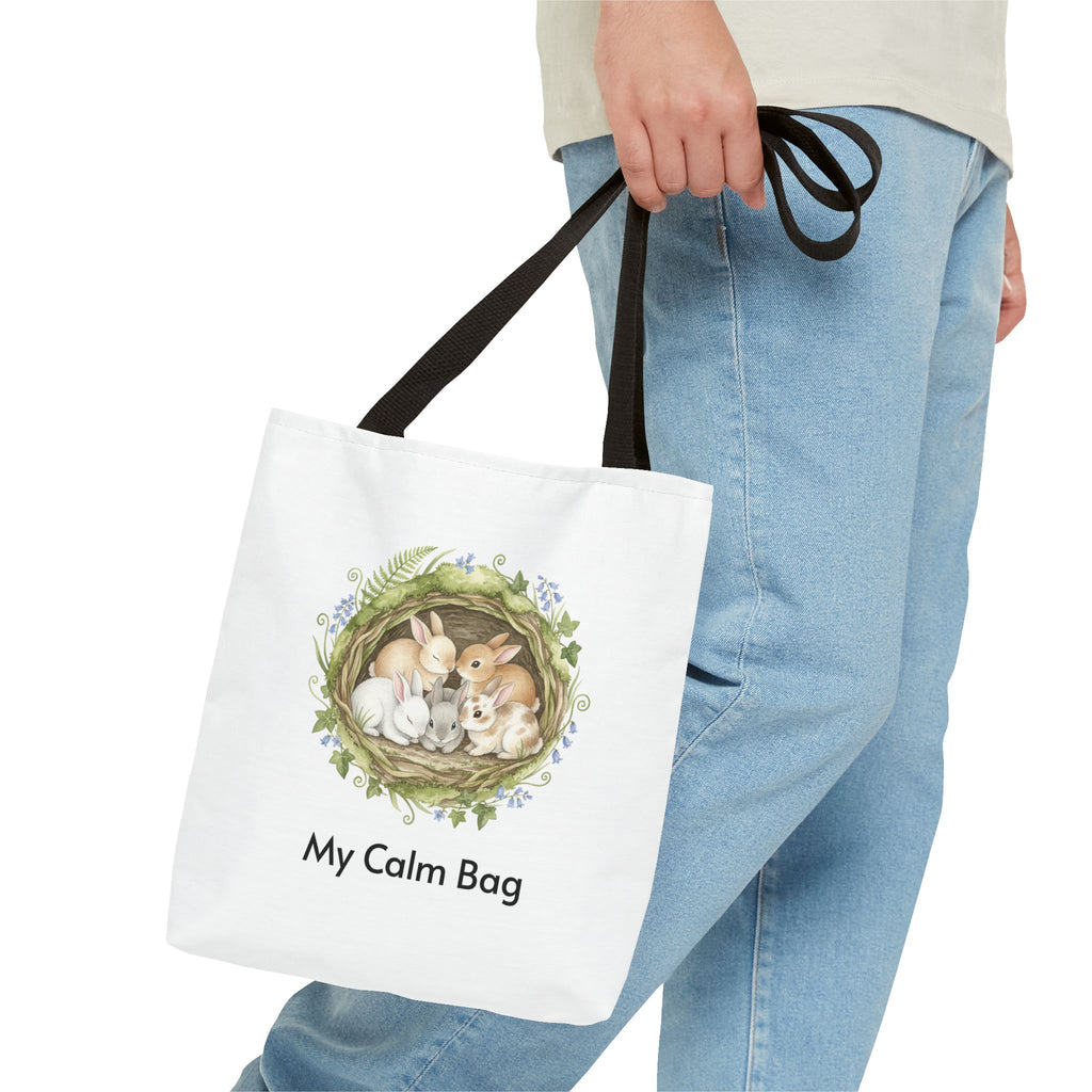 “My Calm Bag” - Bunnies & Kittens Tote