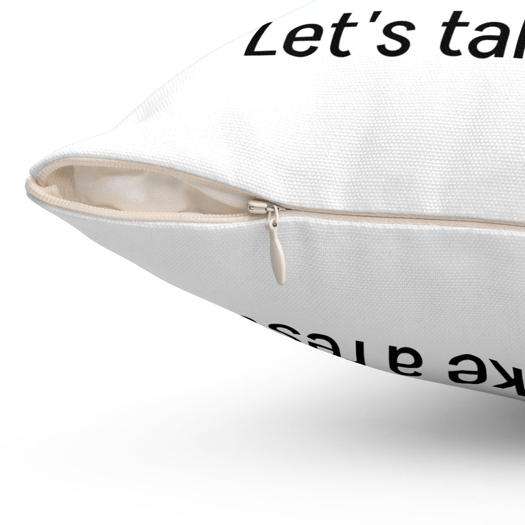 "Let's Take A Rest" - Fox Calm Corner Pillow