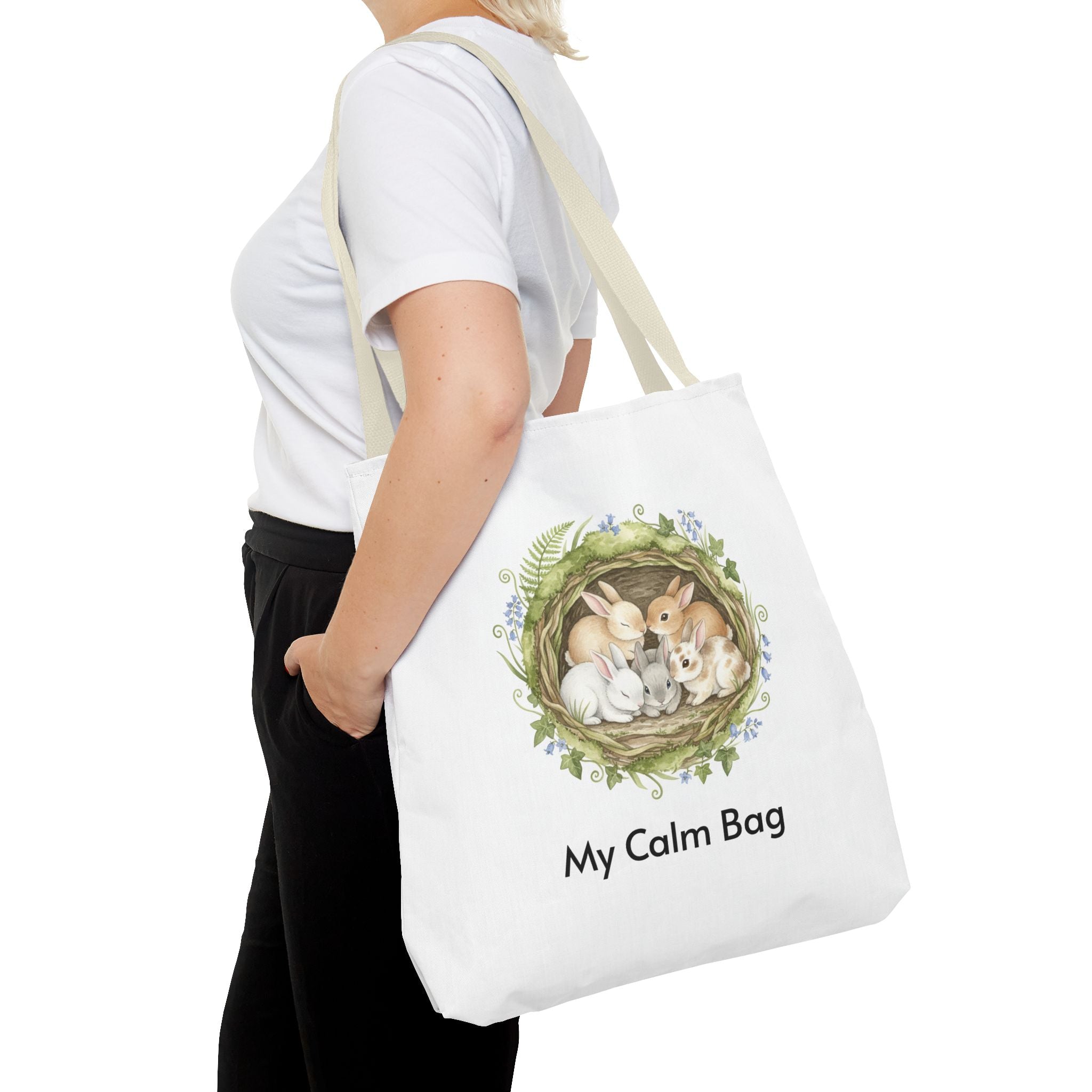 “My Calm Bag” - Bunnies & Kittens Tote