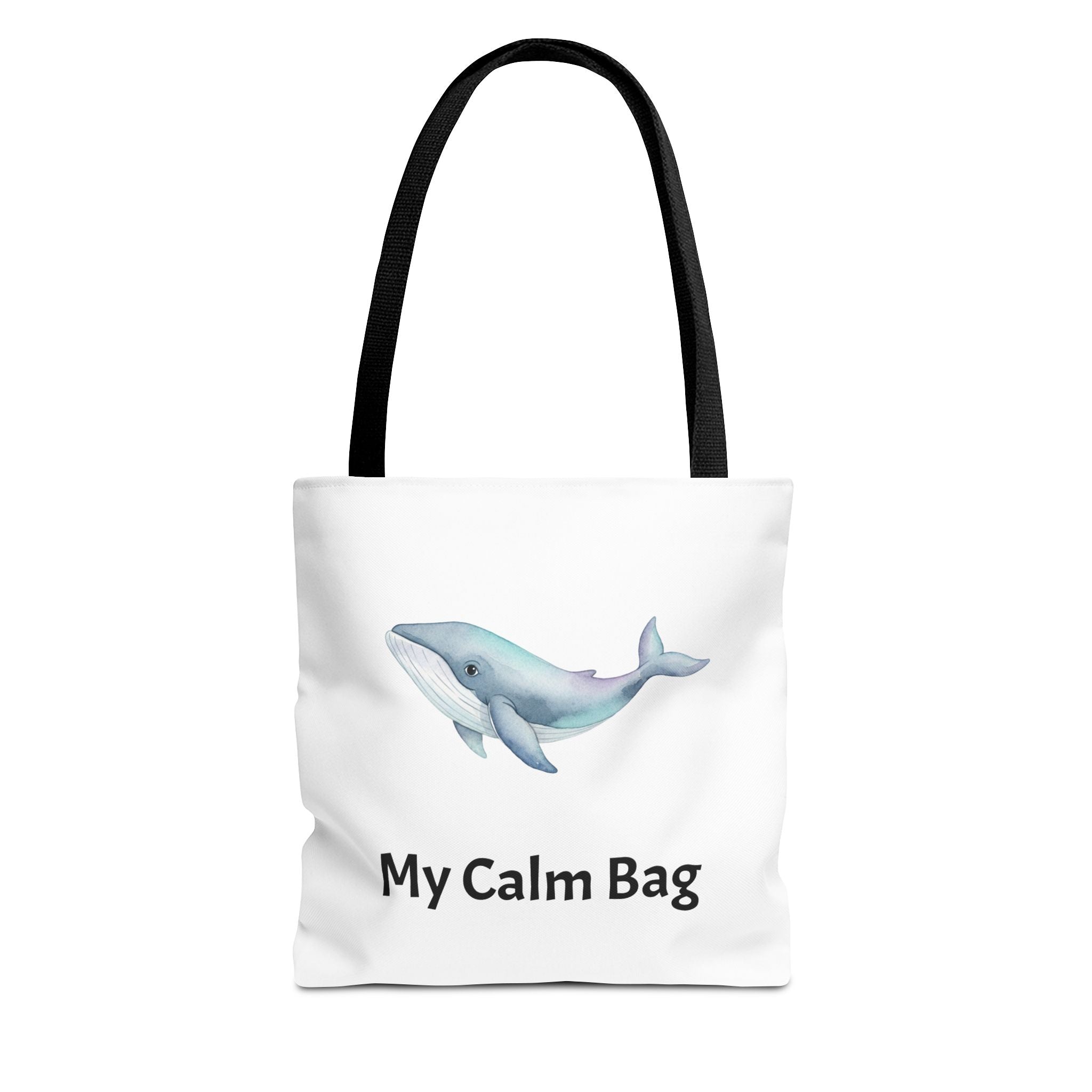 “My Calm Bag” Whale & Turtle Everyday Tote